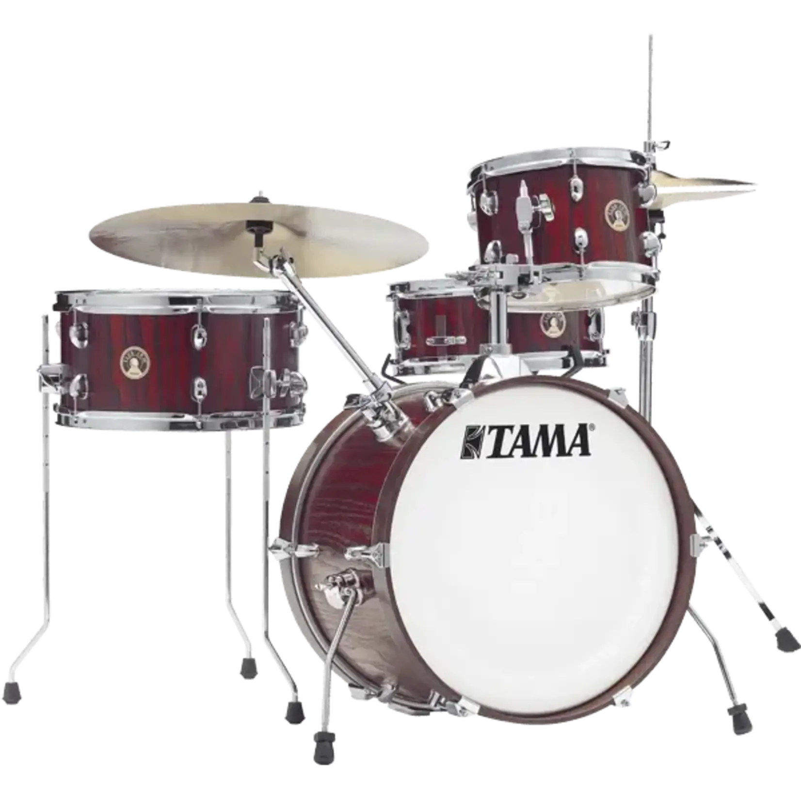 Tama Tama Club-Jam 4-PC Shell Pack (Satin Burgundy Elm) 18", 10", 13", 14" LJK48SSBE