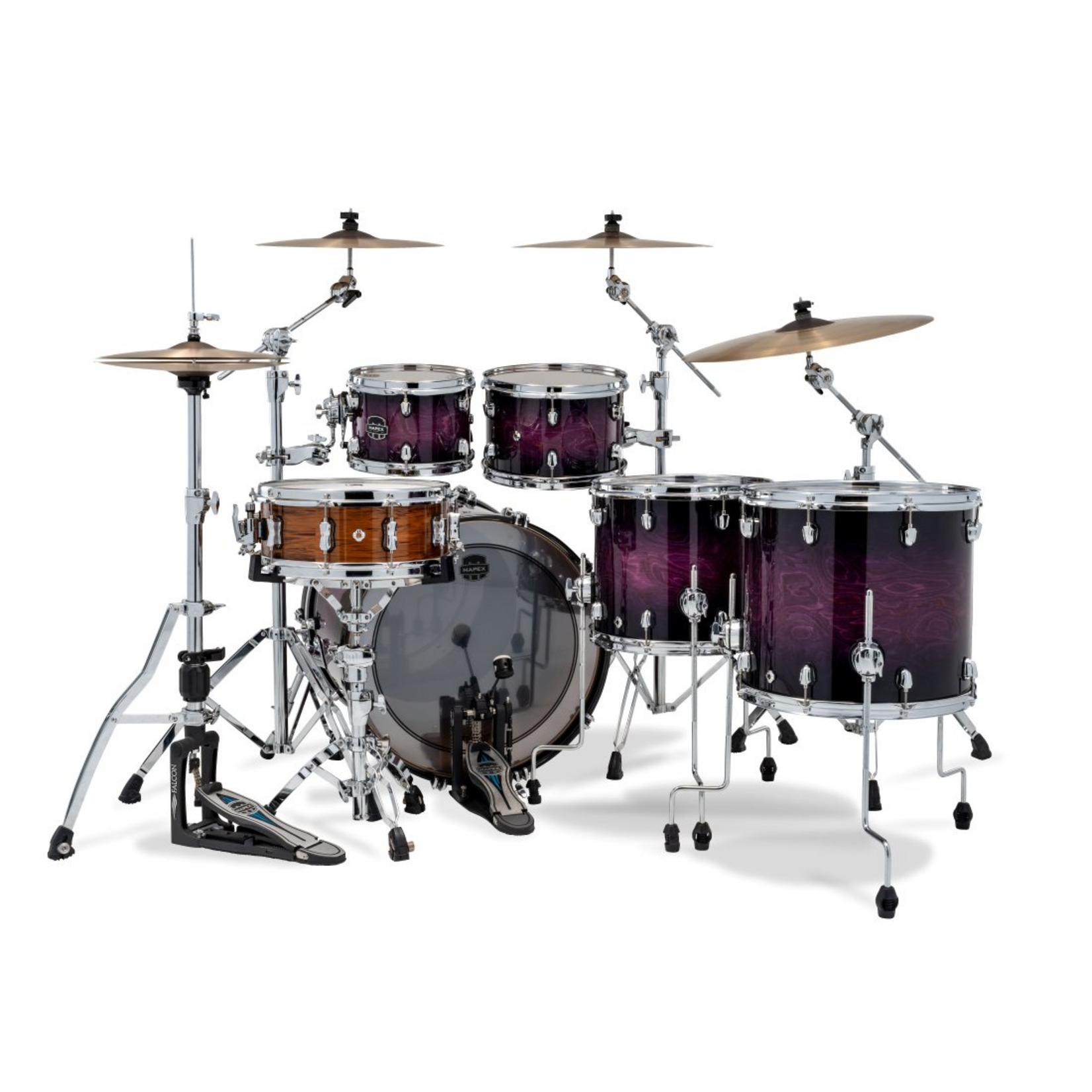 Mapex Mapex Saturn VI Studioease 5-Pc Shell Pack 10/12/14/16/22 (Royal Purple Burst)