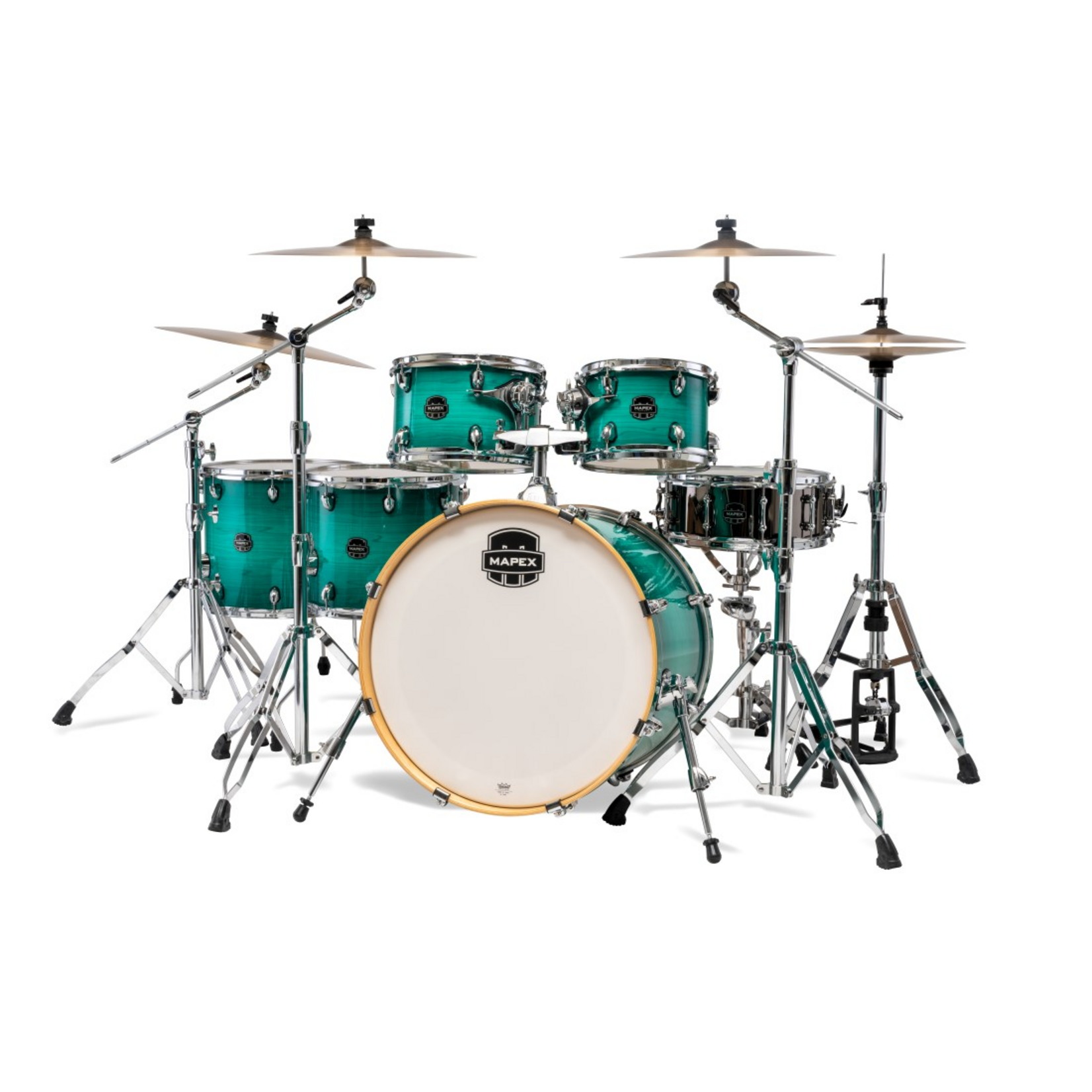 Mapex Mapex Armory 6-Pc Studioease Fast Shell Pack 10/12/14/16/22/14s (Jade Stone Burst) AR628SFUVJO