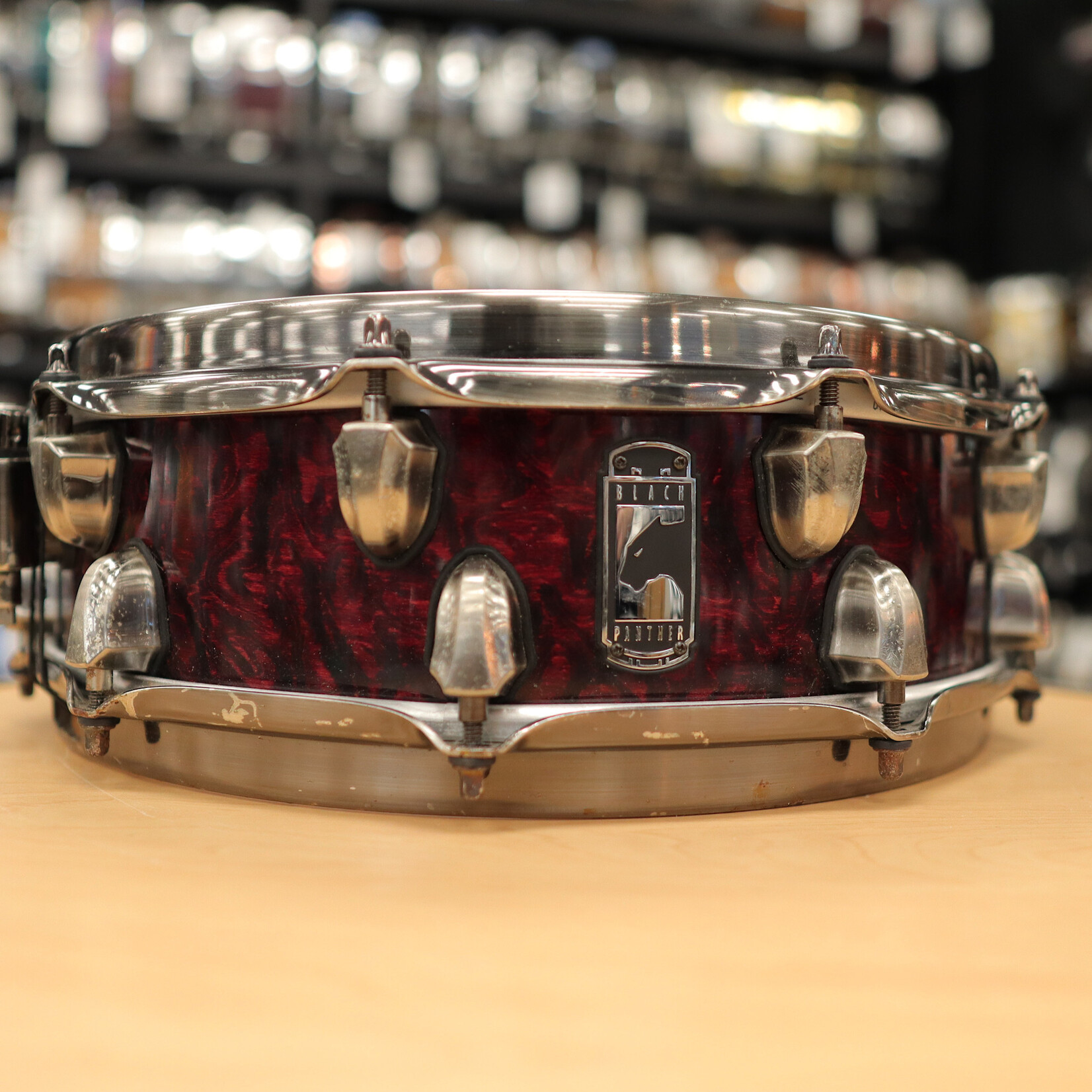 Mapex Pre-Owned Mapex Black Panther 4-5/8x14"Russ Miller Versatus Snare Drum