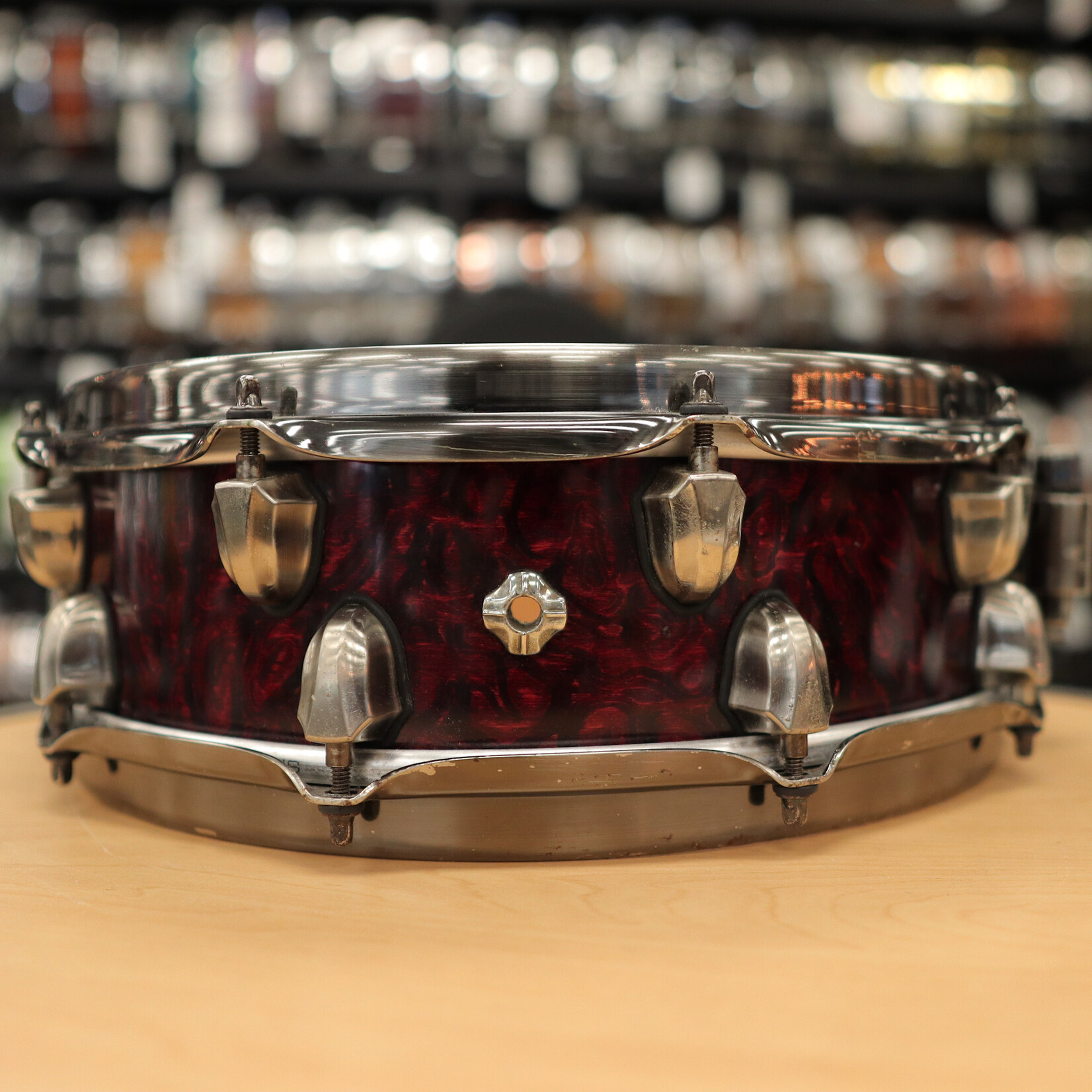 Mapex Pre-Owned Mapex Black Panther 4-5/8x14"Russ Miller Versatus Snare Drum