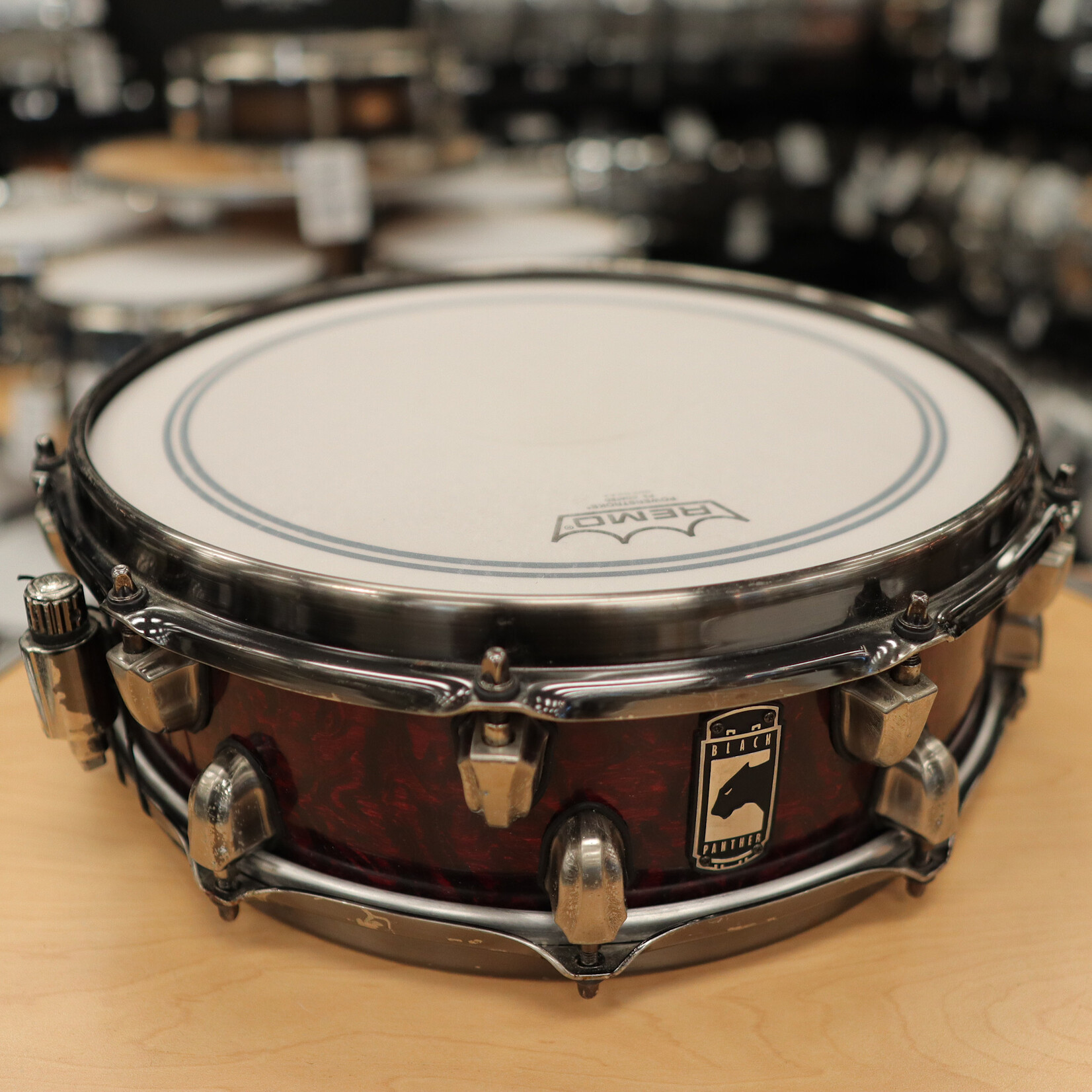 Mapex Pre-Owned Mapex Black Panther 4-5/8x14"Russ Miller Versatus Snare Drum