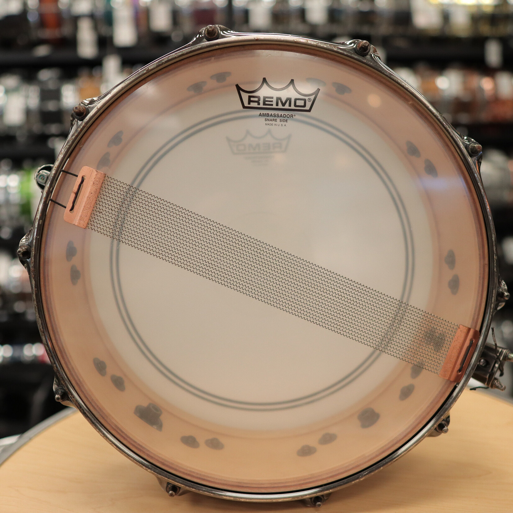 Mapex Pre-Owned Mapex Black Panther 4-5/8x14"Russ Miller Versatus Snare Drum