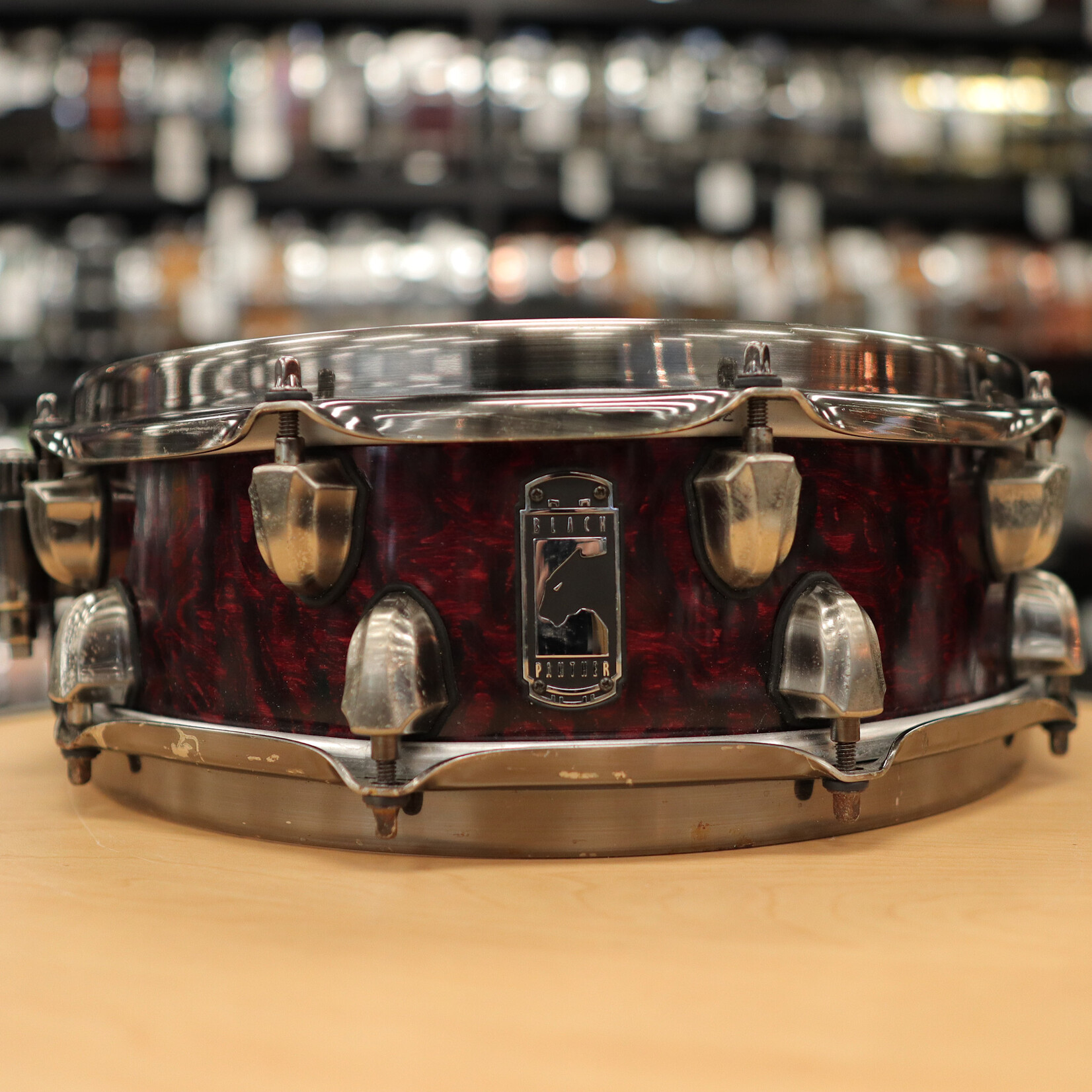 Mapex Pre-Owned Mapex Black Panther 4-5/8x14"Russ Miller Versatus Snare Drum