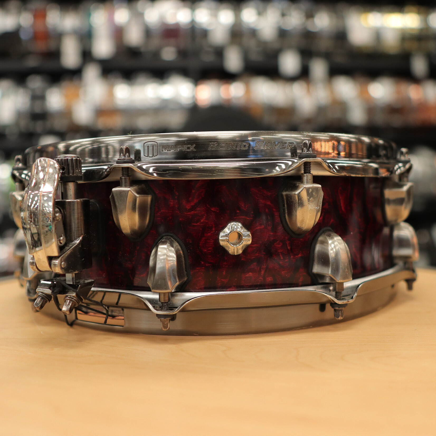 Mapex Pre-Owned Mapex Black Panther 4-5/8x14"Russ Miller Versatus Snare Drum