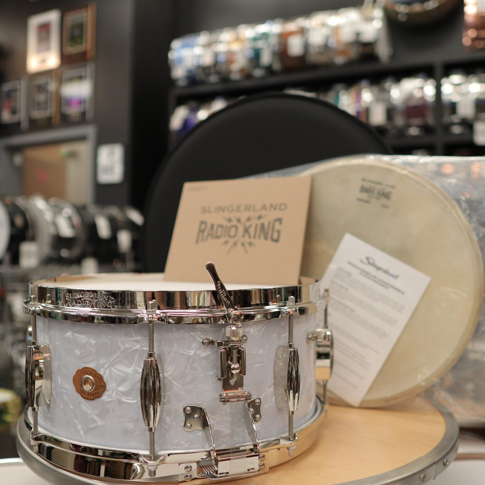 Slingerland Slingerland Gene Krupa 6.5x14″ Radio King Limited Edition Snare Drum