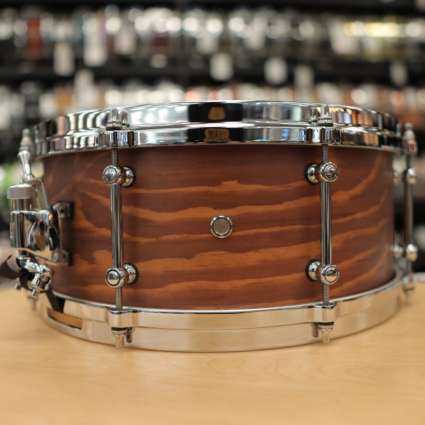 Tama Pre-Owned Tama S.L.P. Fat Spruce 6x14" Snare Drum (Wild Satin Spruce) LSP146-WSS
