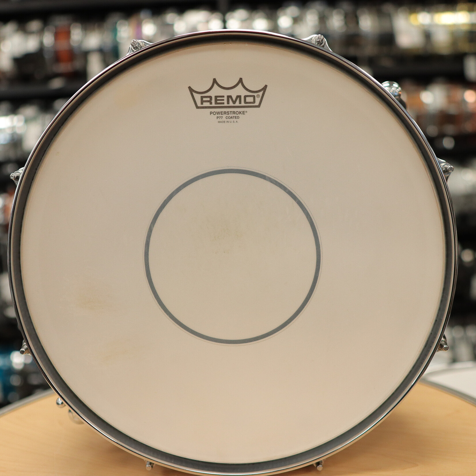Tama Pre-Owned Tama S.L.P. Fat Spruce 6x14" Snare Drum (Wild Satin Spruce) LSP146-WSS