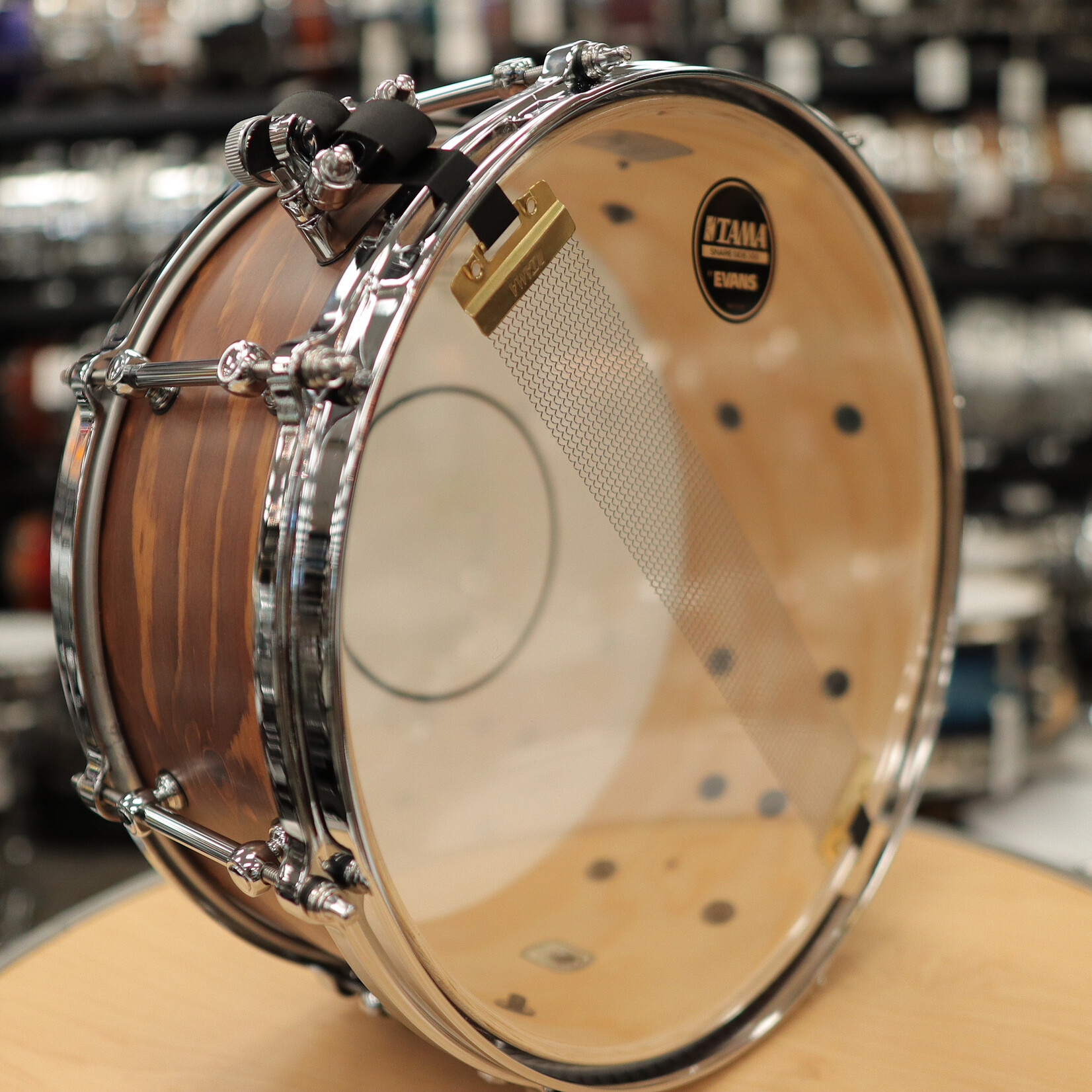 Tama Pre-Owned Tama S.L.P. Fat Spruce 6x14" Snare Drum (Wild Satin Spruce) LSP146-WSS