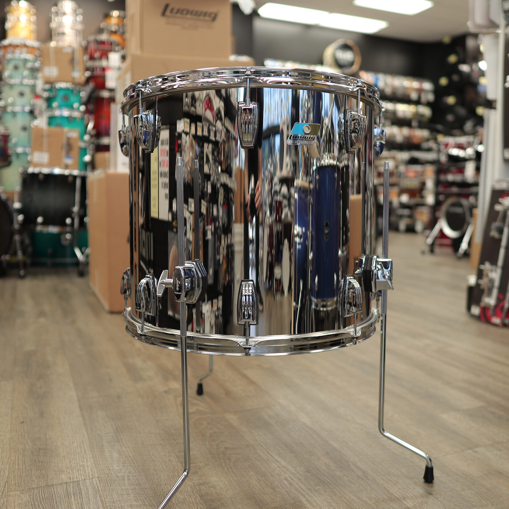Ludwig Ludwig Stainless Steel 16 x 18" Floor Tom LF868SXXSSWC