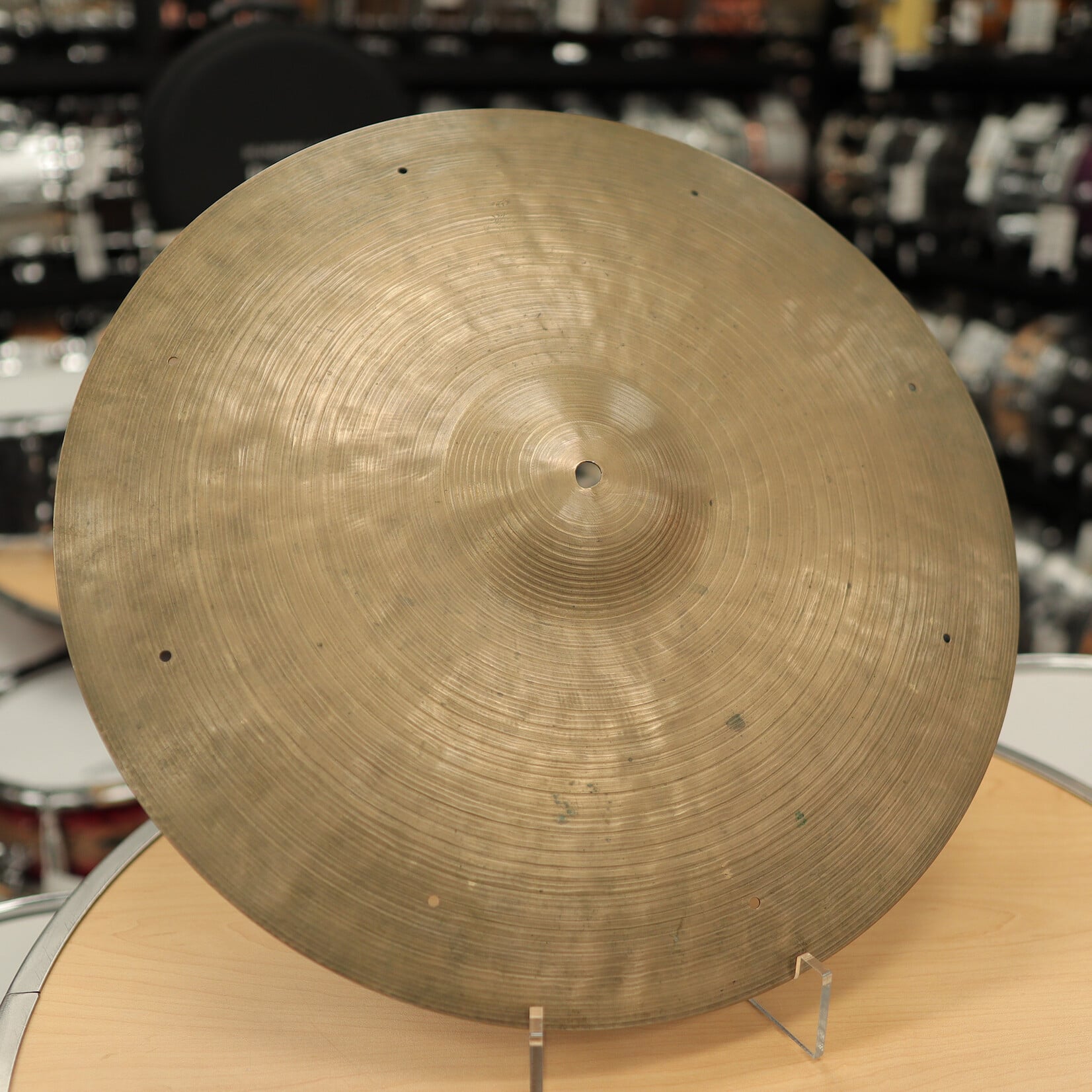 K. Zildjian (Istanbul) Vintage '59-'66 Zildjian 18" K. Istanbul Intermediate Stamp Ride Cymbal (1698g)