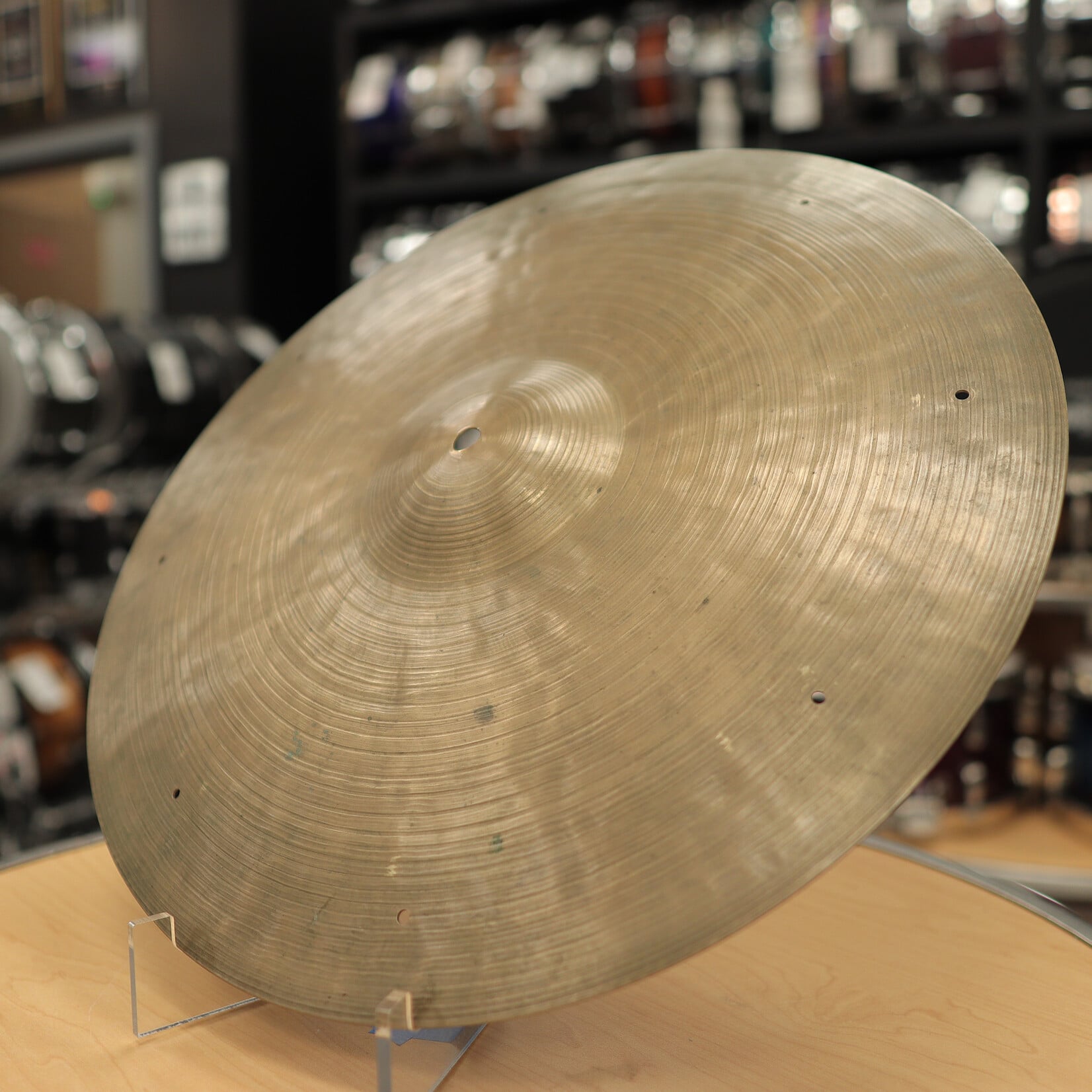 K. Zildjian (Istanbul) Vintage '59-'66 Zildjian 18" K. Istanbul Intermediate Stamp Ride Cymbal (1698g)