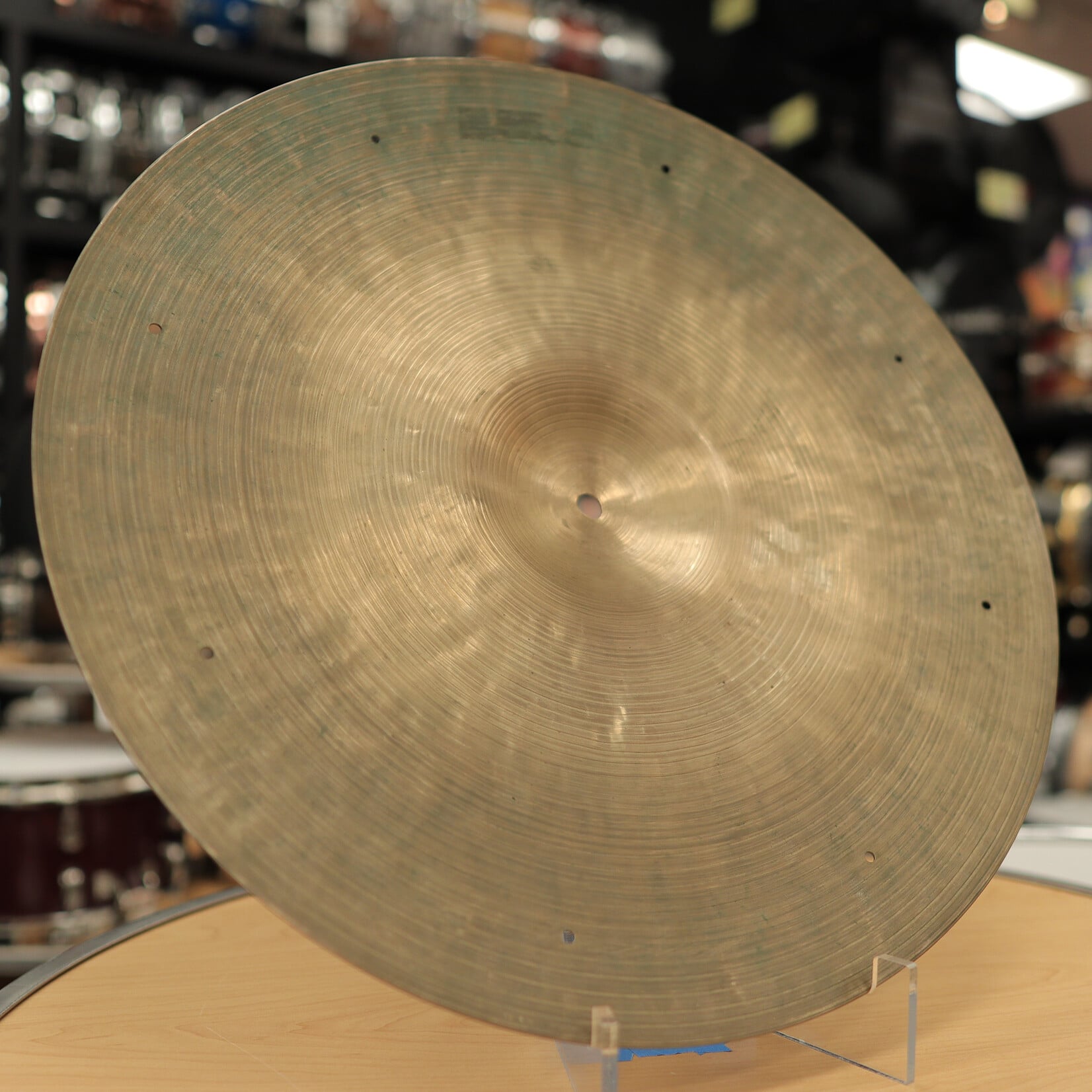K. Zildjian (Istanbul) Vintage '59-'66 Zildjian 18" K. Istanbul Intermediate Stamp Ride Cymbal (1698g)