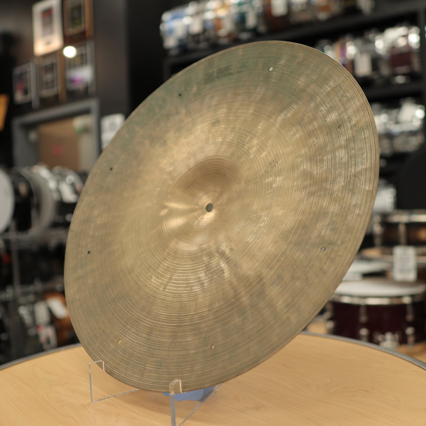 K. Zildjian (Istanbul) Vintage '59-'66 Zildjian 18" K. Istanbul Intermediate Stamp Ride Cymbal (1698g)