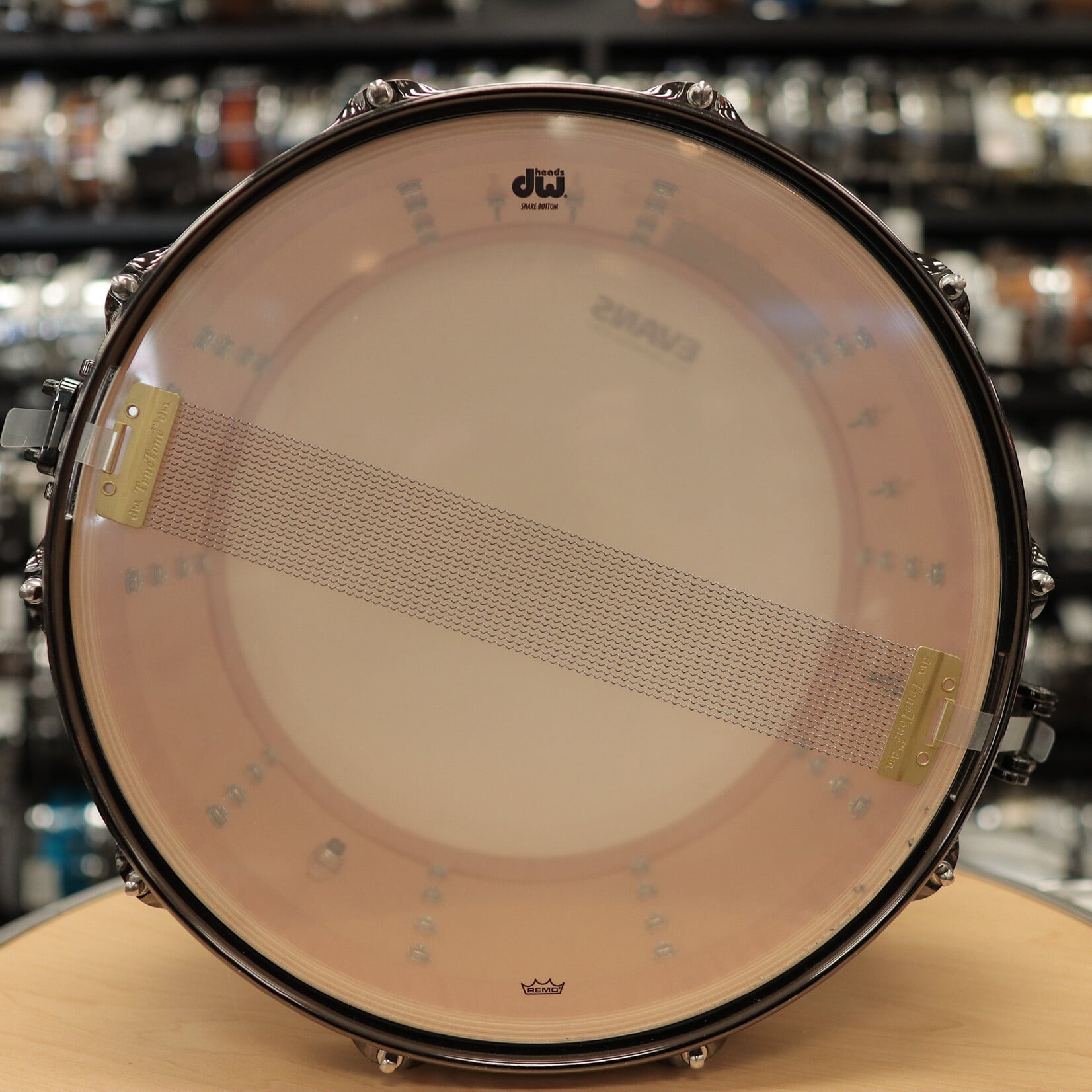 DW Pre-Owned DW Collector's SSC Maple Exotic 8x14" (Purple Anodized to Black Burst w/ Black Nickel Hardware)