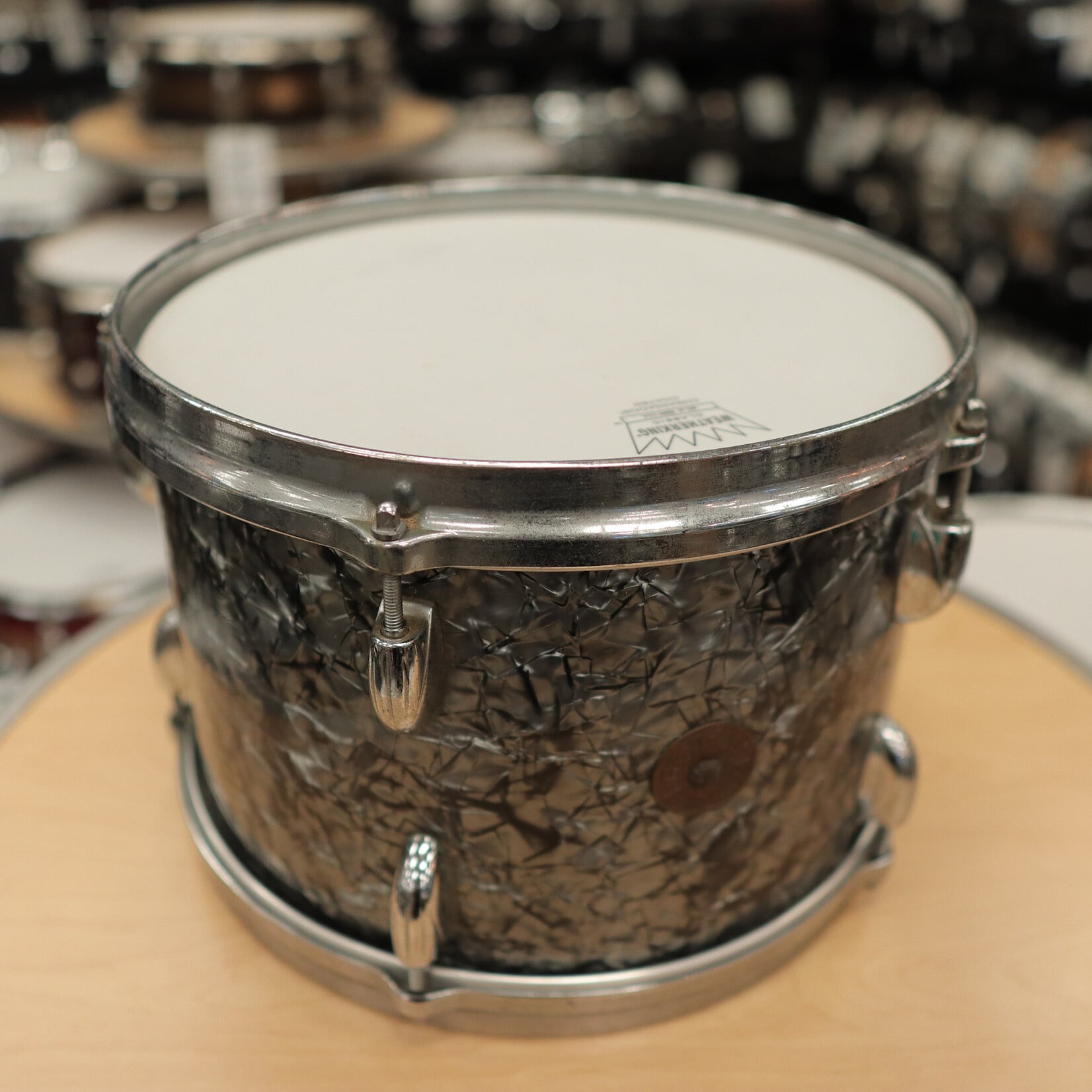 Gretsch 60s Gretsch 8x12" Round Badge Tom (Black Diamond Pearl)