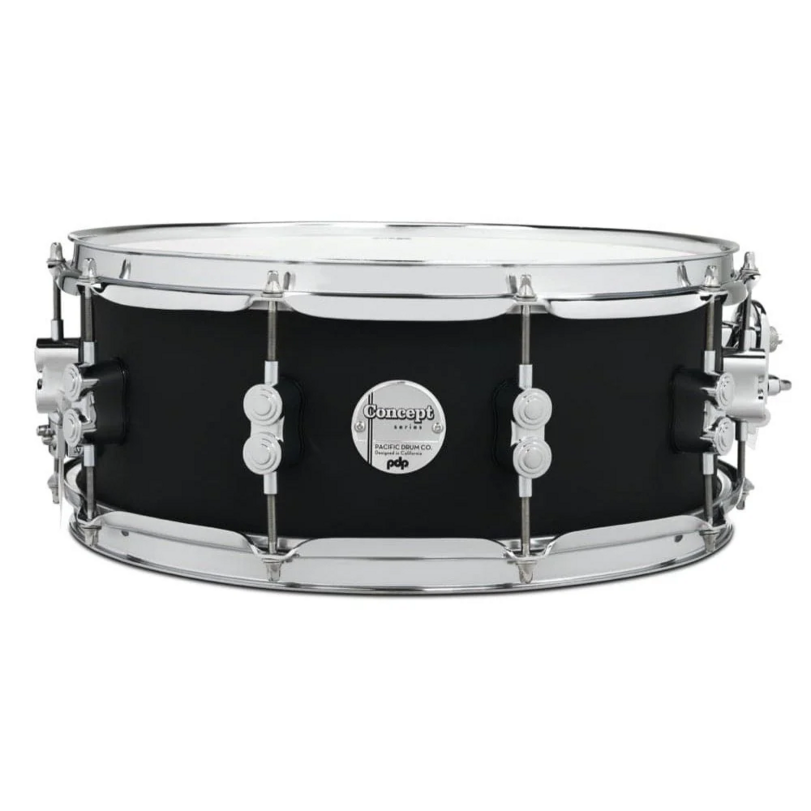 PDP PDP Concept Maple 5.5 x 14" Snare Drum (Satin Black Finish Ply)