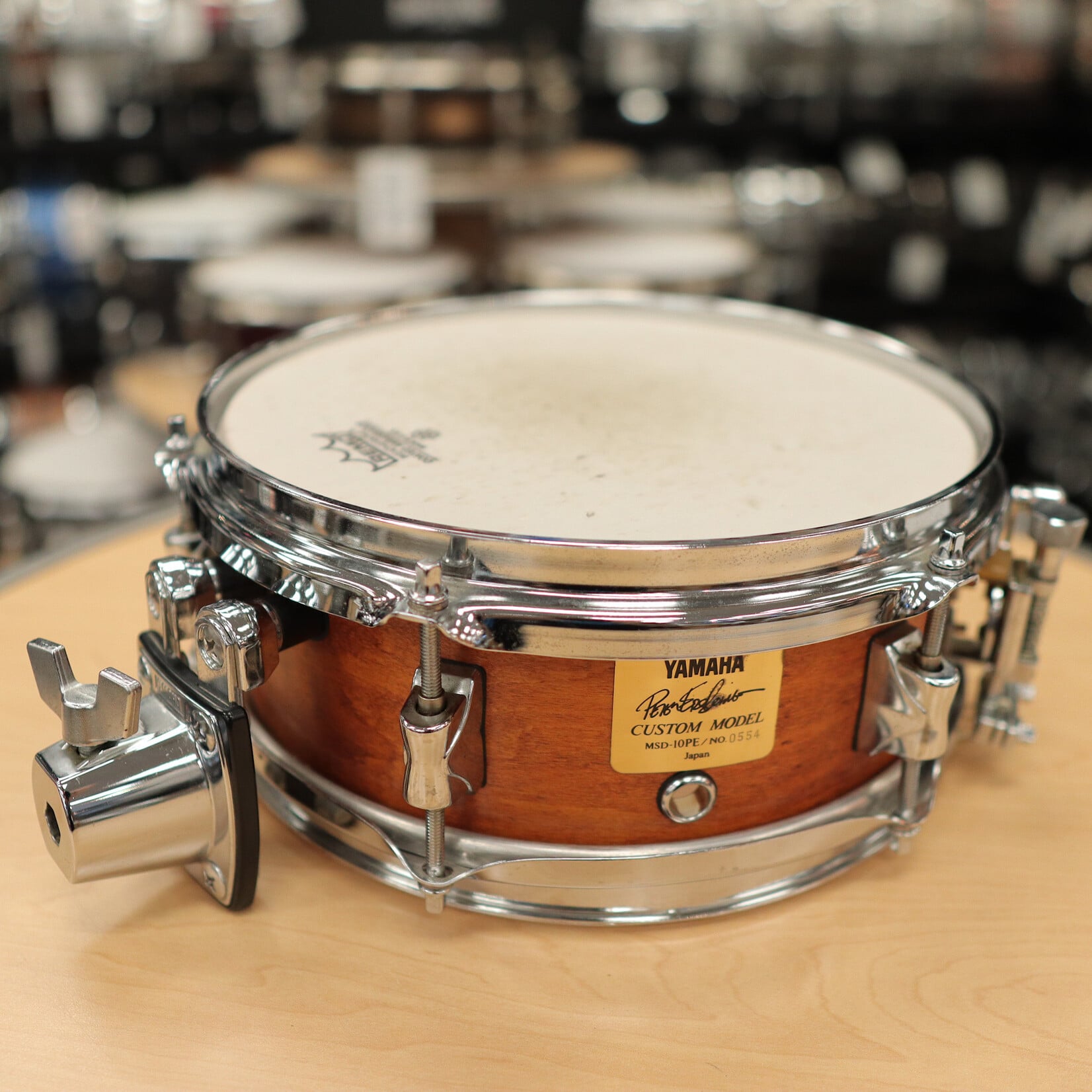 YAMAHA Pre-Owned Yamaha Peter Erskine Signature 4x10" Maple Snare Drum MDS-10PE