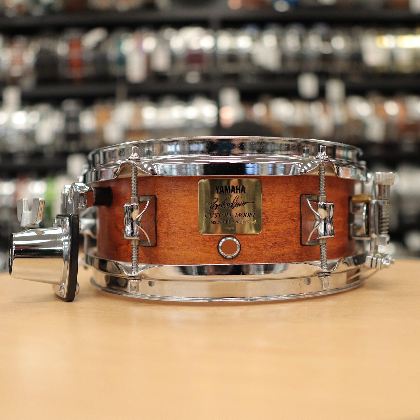 YAMAHA Pre-Owned Yamaha Peter Erskine Signature 4x10" Maple Snare Drum MDS-10PE