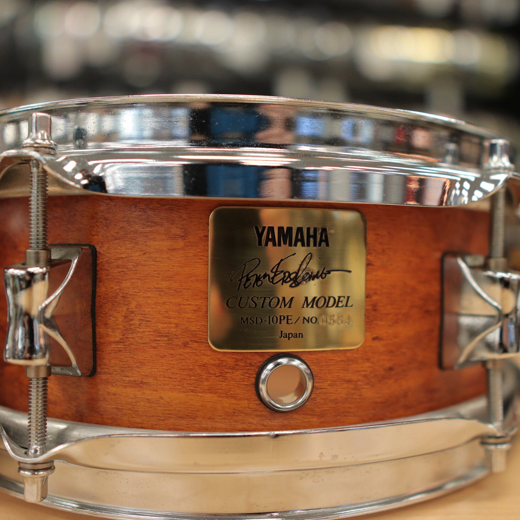 YAMAHA Pre-Owned Yamaha Peter Erskine Signature 4x10" Maple Snare Drum MDS-10PE