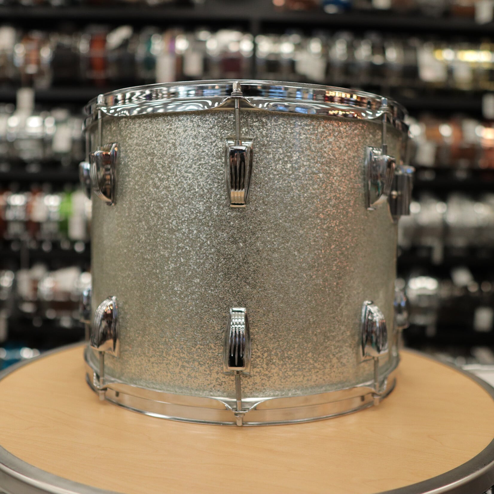 Ludwig Early 80s Ludwig 12x15" Tom (Silver Sparkle)