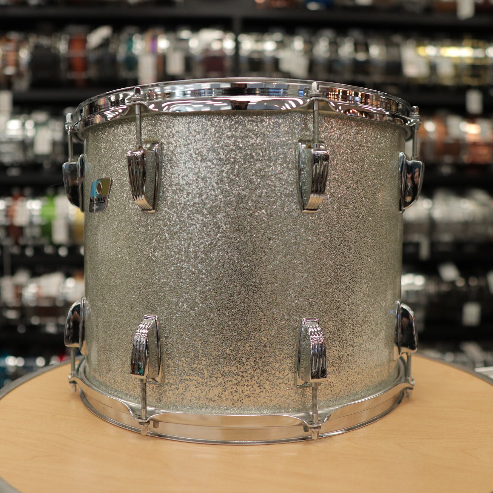 Ludwig Early 80s Ludwig 12x15" Tom (Silver Sparkle)