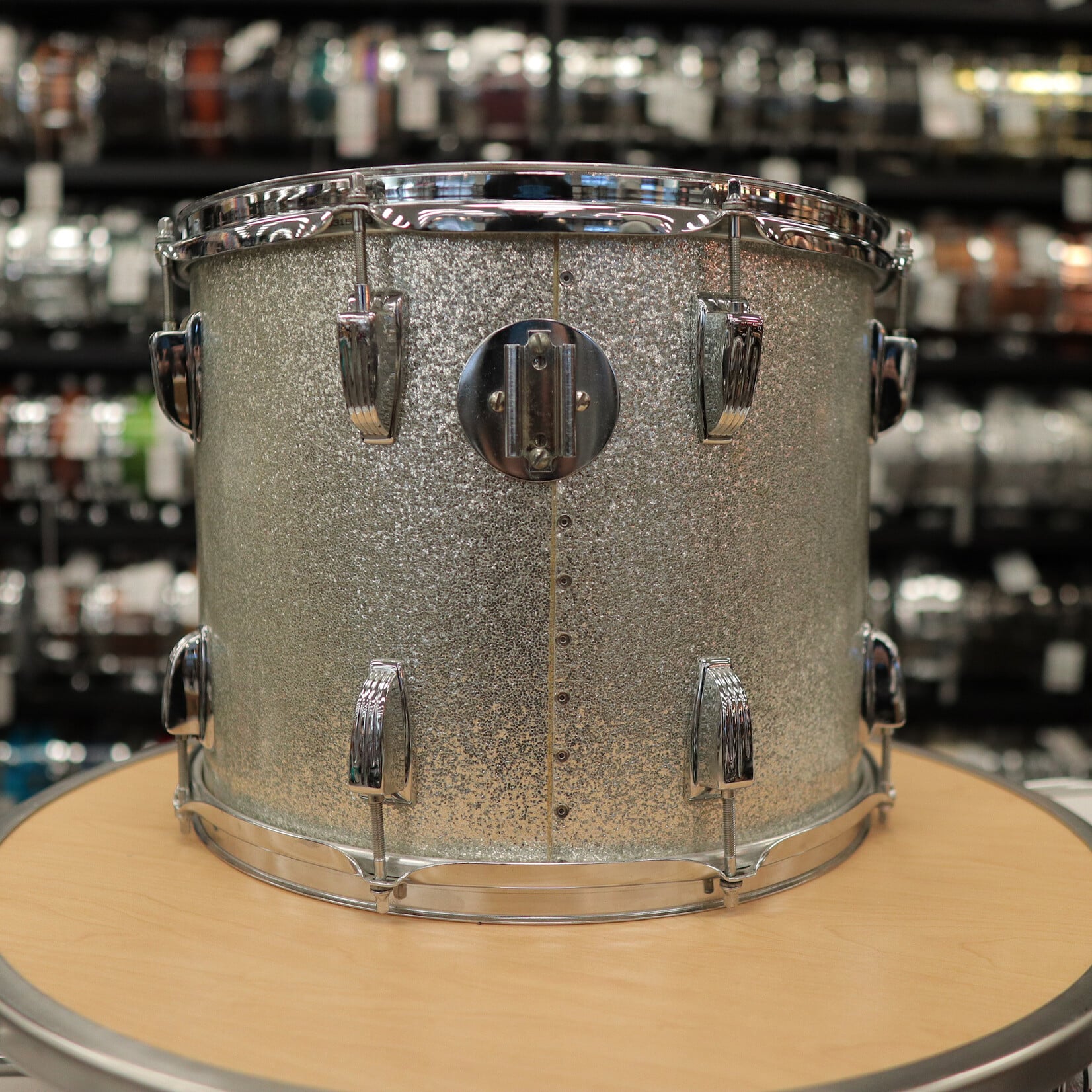 Ludwig Early 80s Ludwig 12x15" Tom (Silver Sparkle)