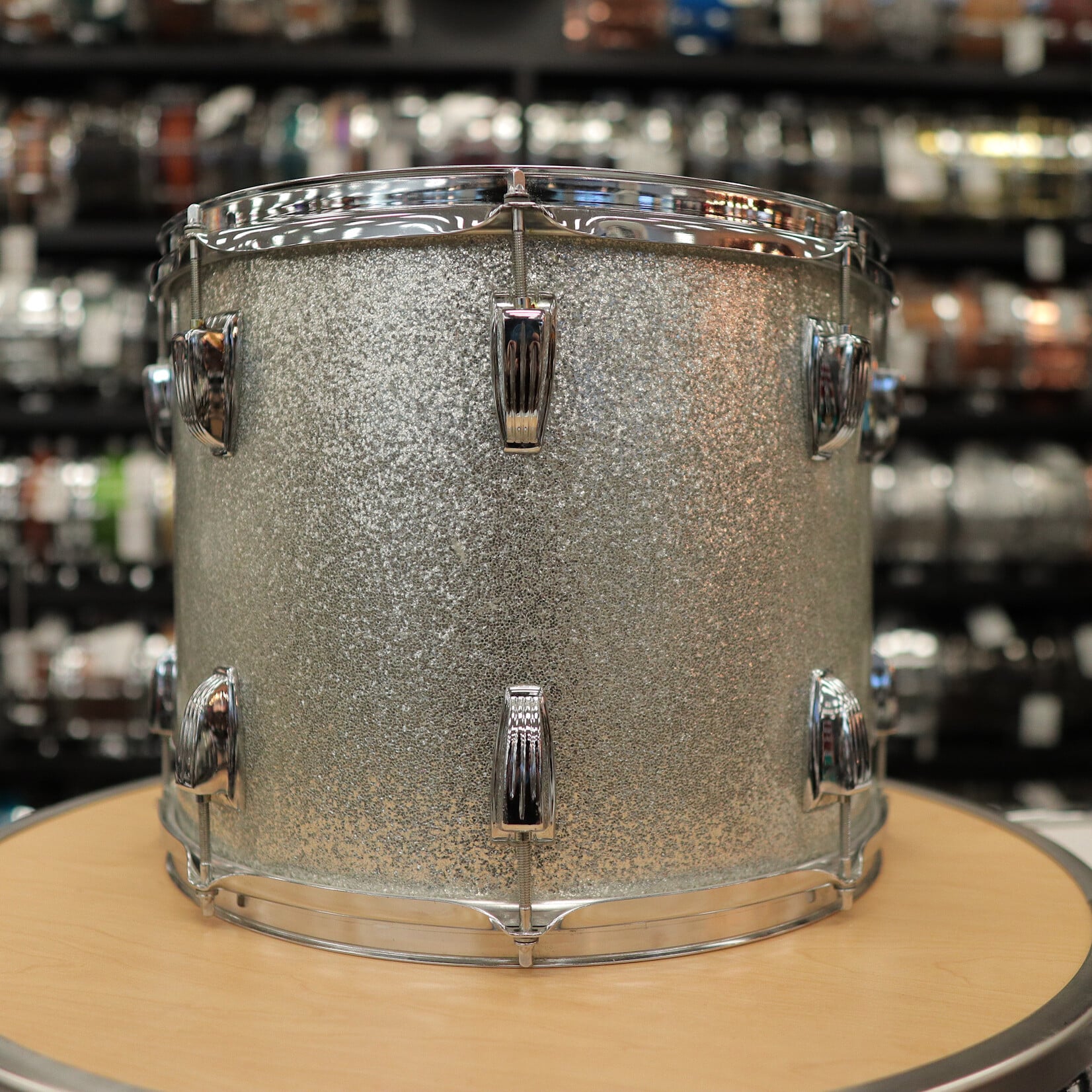 Ludwig Early 80s Ludwig 12x15" Tom (Silver Sparkle)