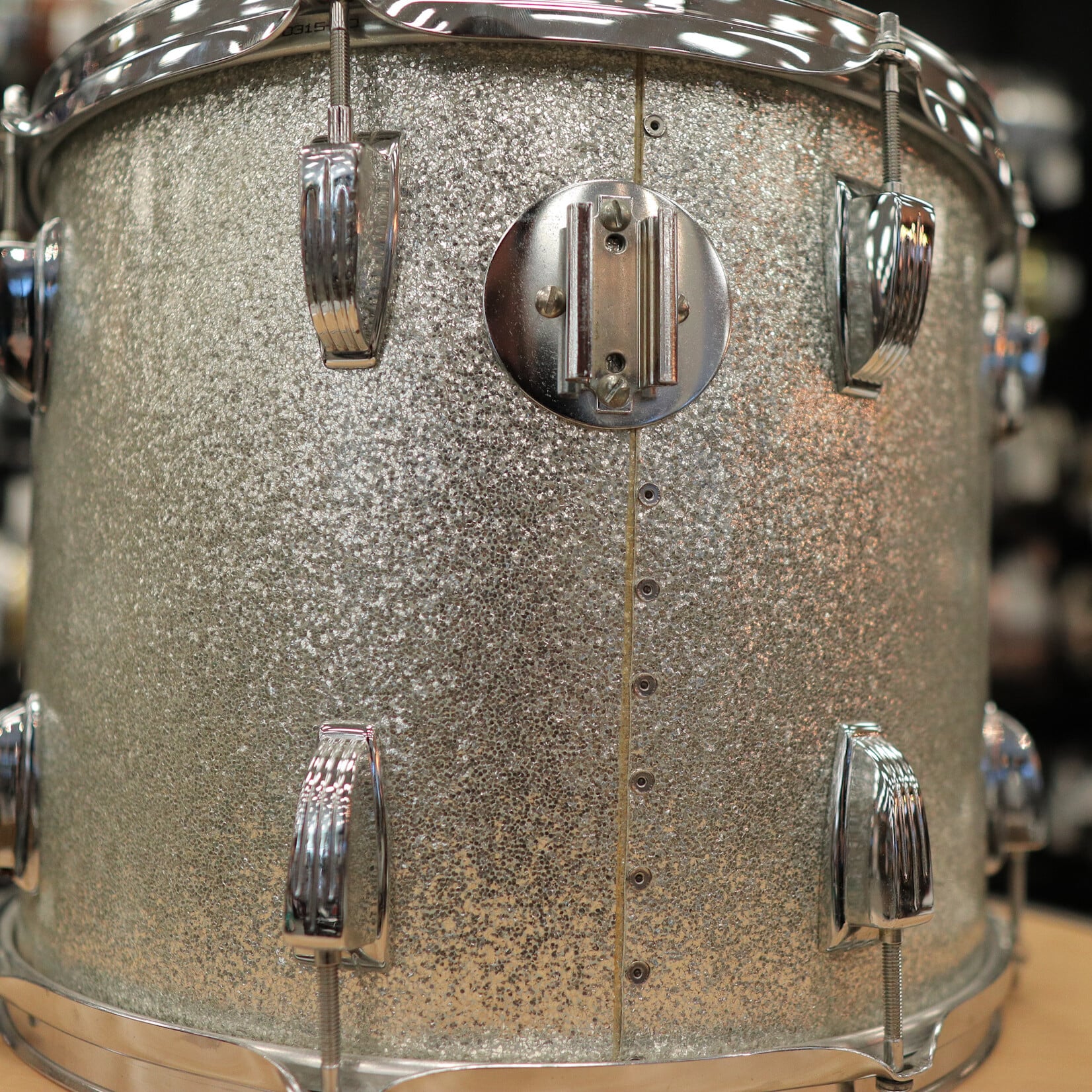 Ludwig Early 80s Ludwig 12x15" Tom (Silver Sparkle)