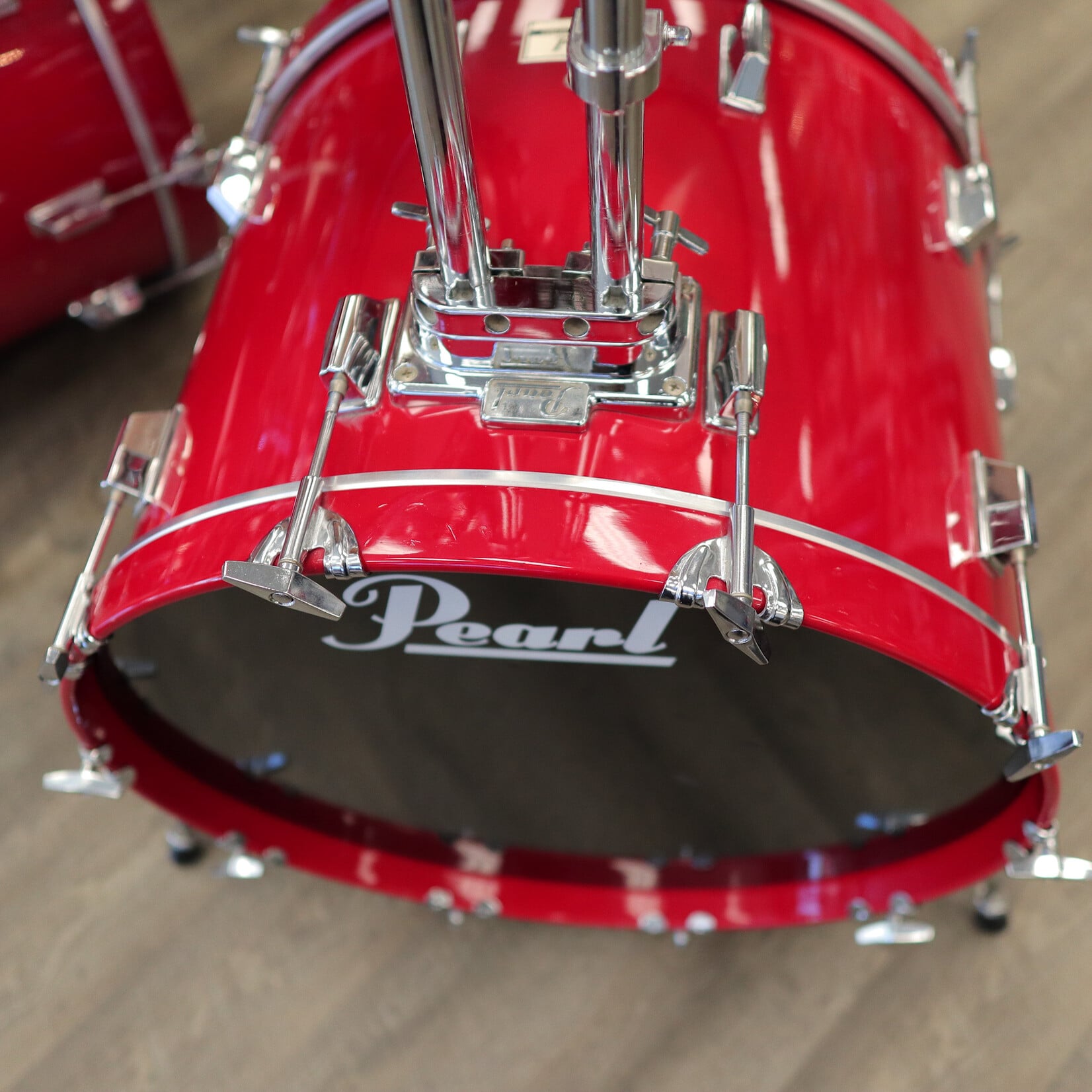 Pearl Pre-Owned Pearl World Series 7-PC Shell Pack 10/12/13/14/16/22/22 (Coral Red)
