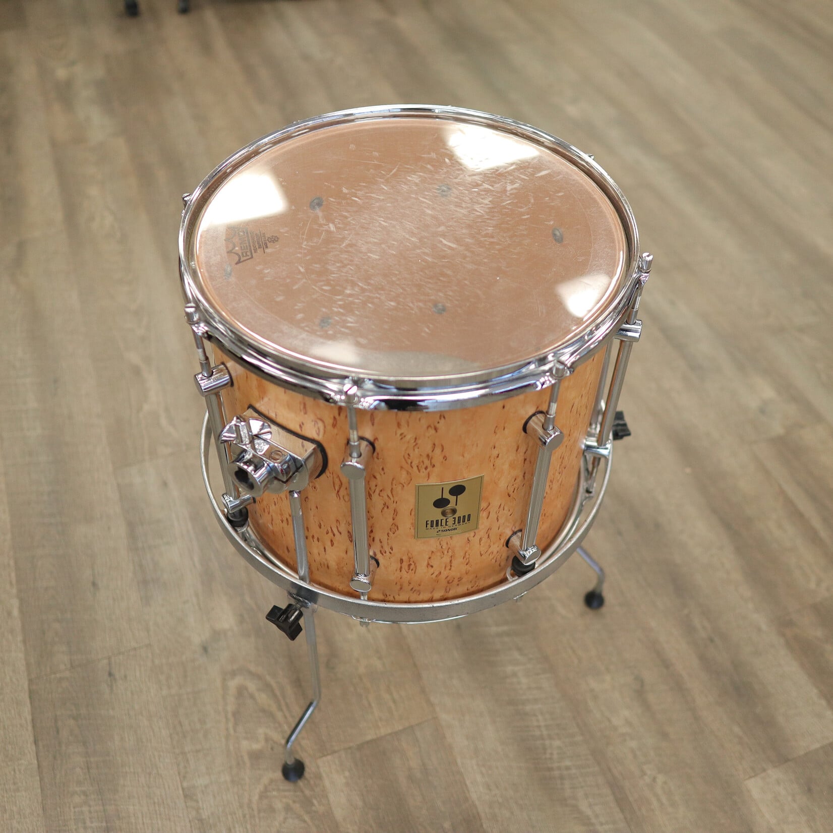 Sonor Used Sonor Force 3000 12x14" Scandinavian Birch Tom w/ Floor Tom Cradle