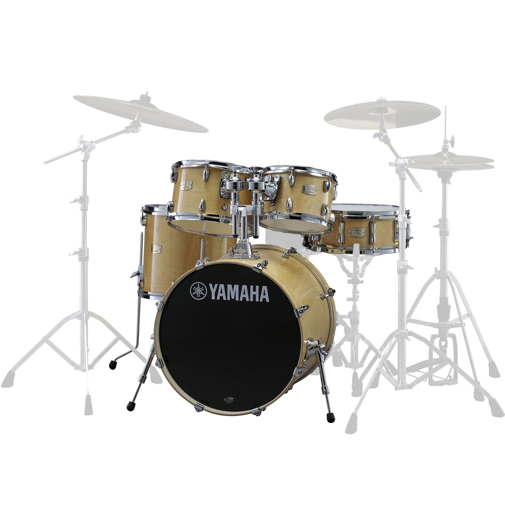 YAMAHA Yamaha Stage Custom 5-piece Shell Pack 10/12/14/20/5.5x14 (Natural Wood) SBP0F50NW