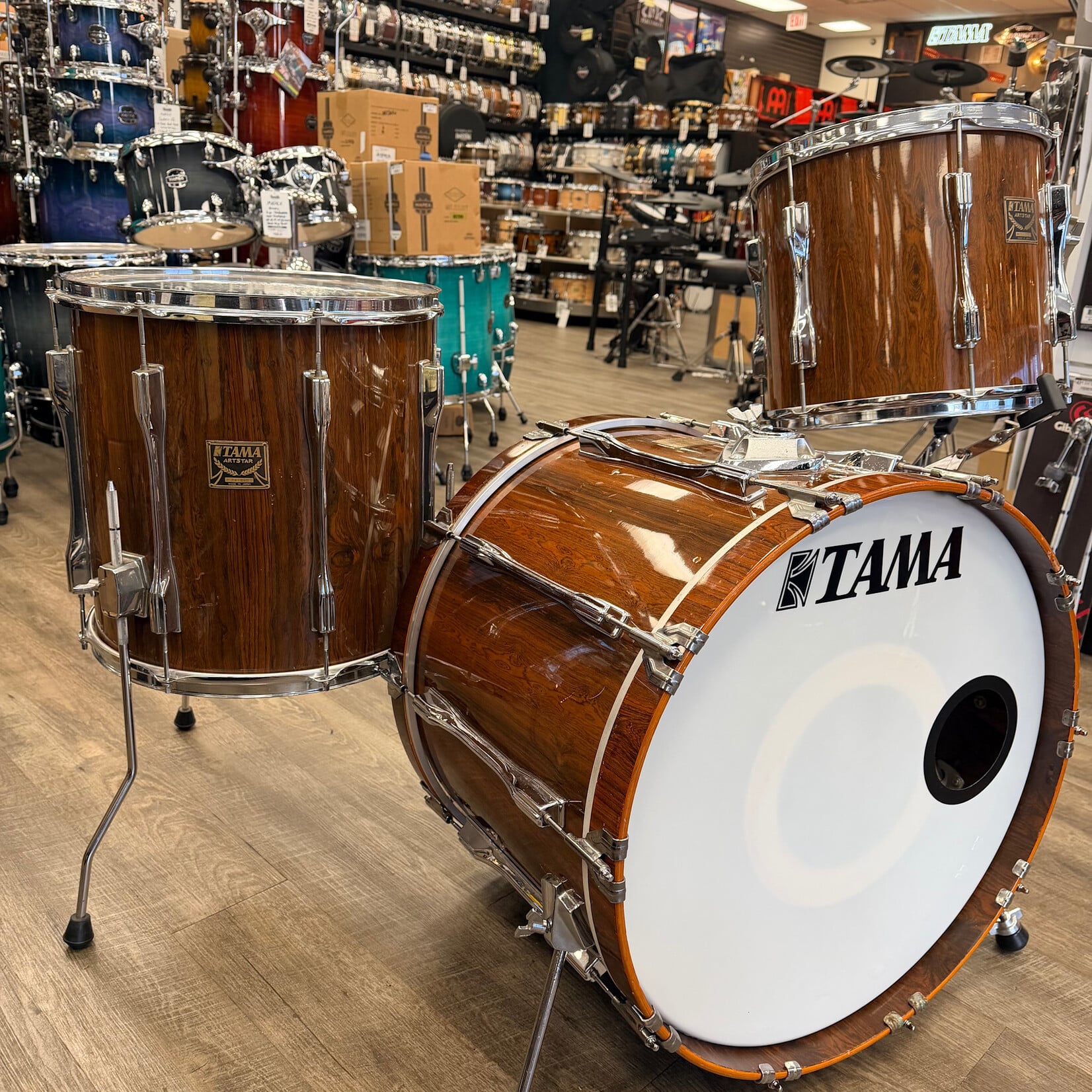 Tama Vintage 80s Tama Artstar Cordia 3pc Shell Pack 13/16/22