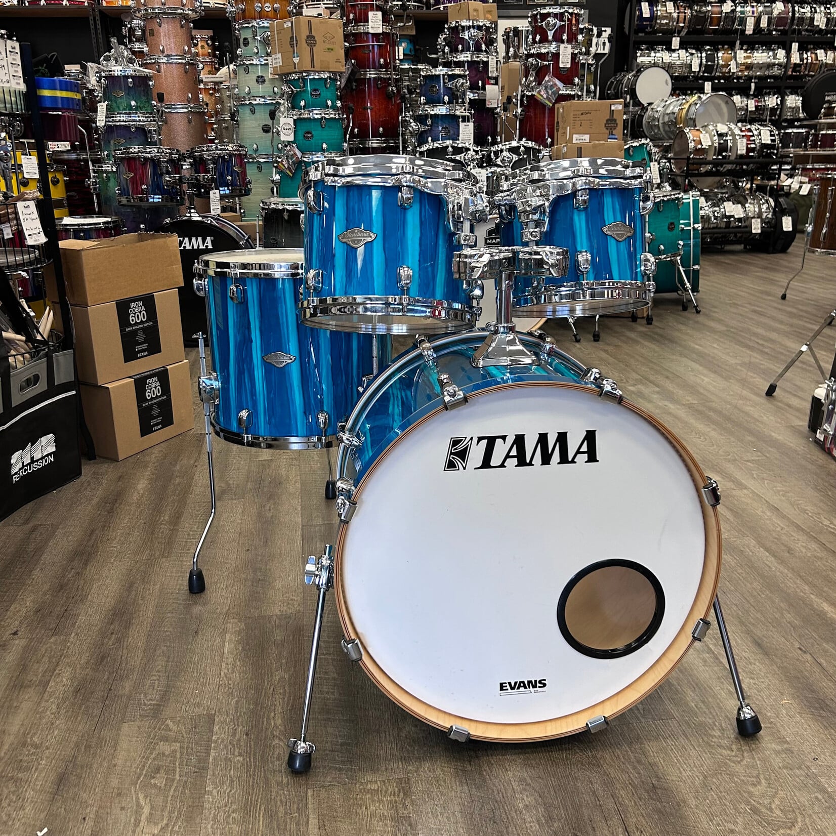Tama Used Tama Starclassic Performer Maple/Birch Shell Pack 10/12/16/22