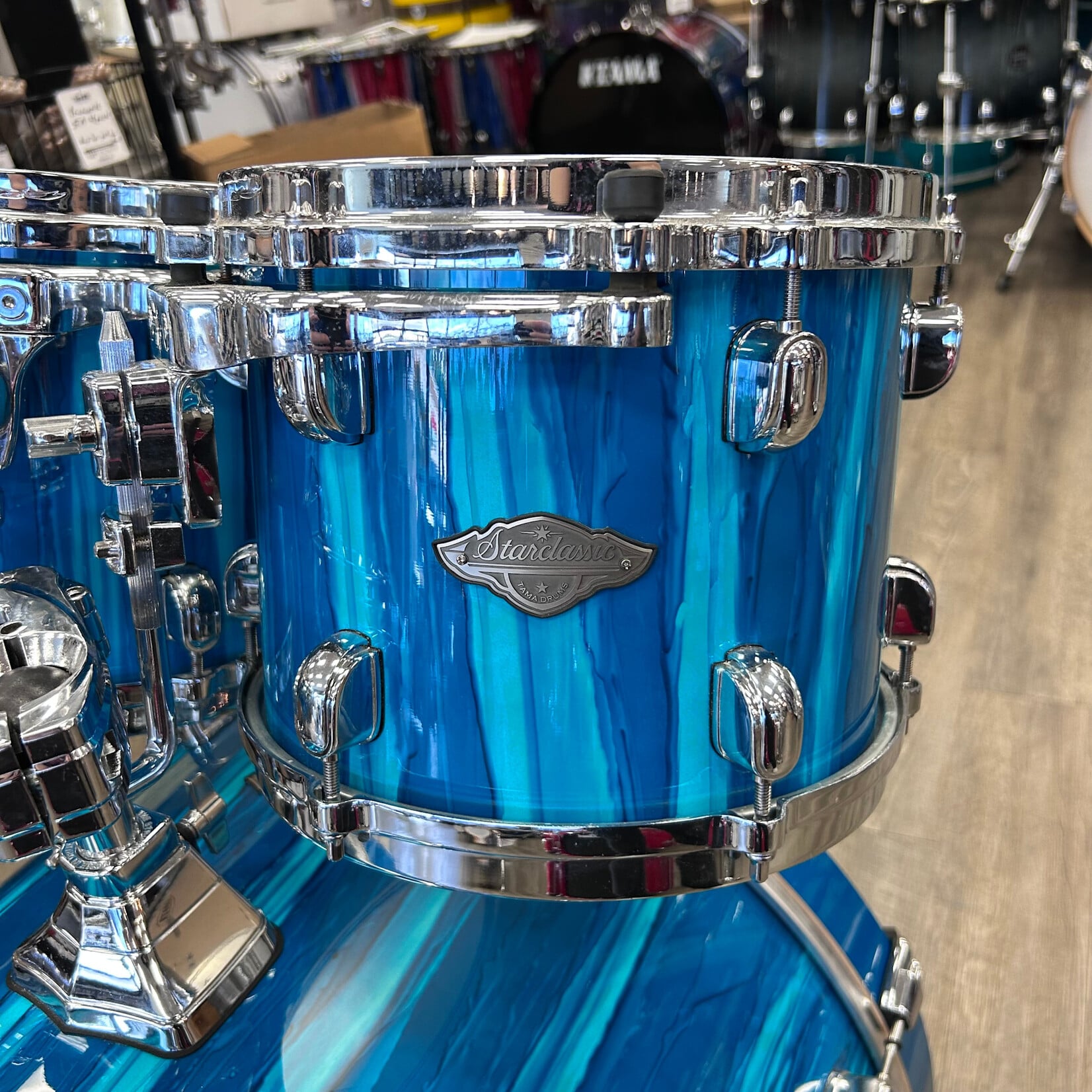 Tama Used Tama Starclassic Performer Maple/Birch Shell Pack 10/12/16/22
