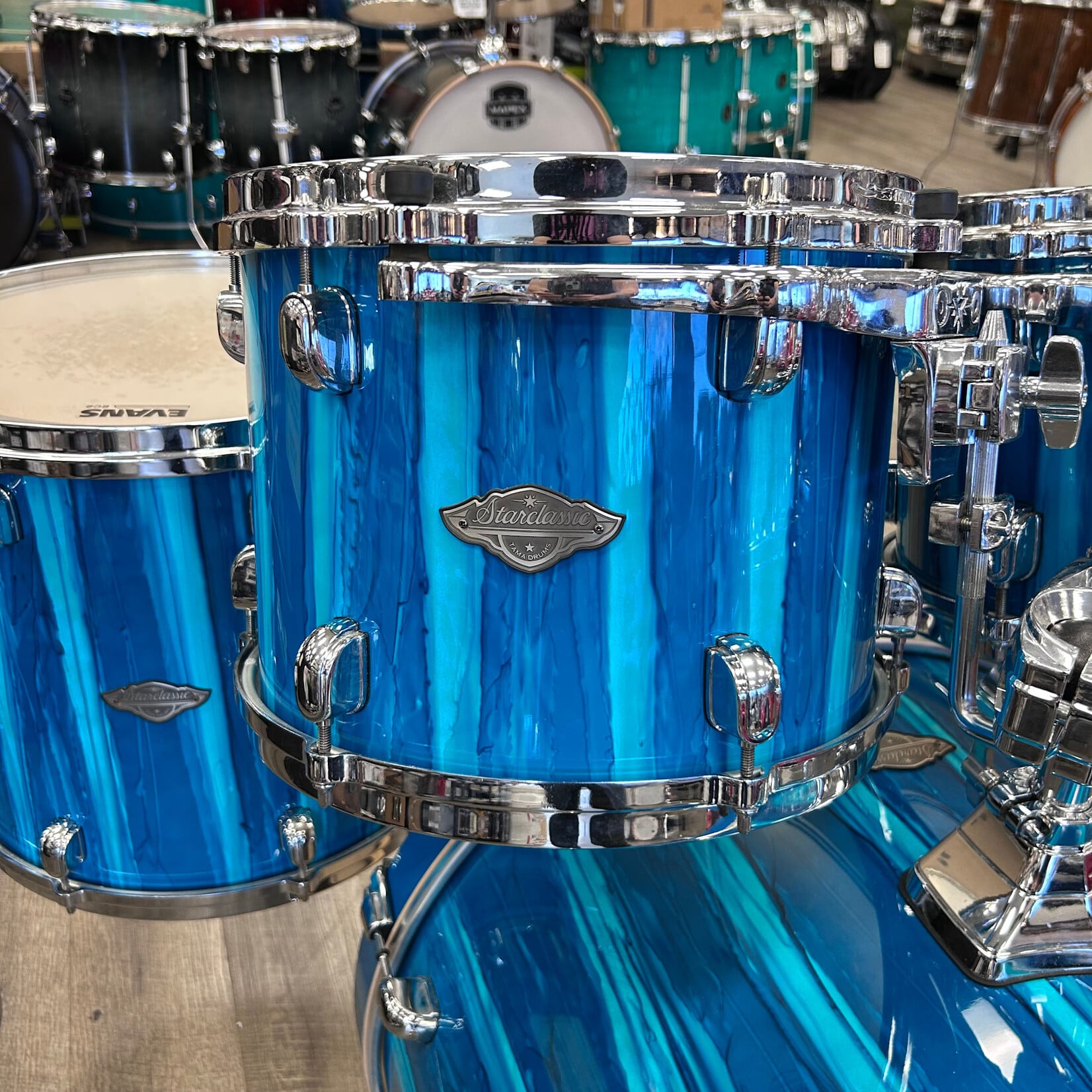 Tama Used Tama Starclassic Performer Maple/Birch Shell Pack 10/12/16/22