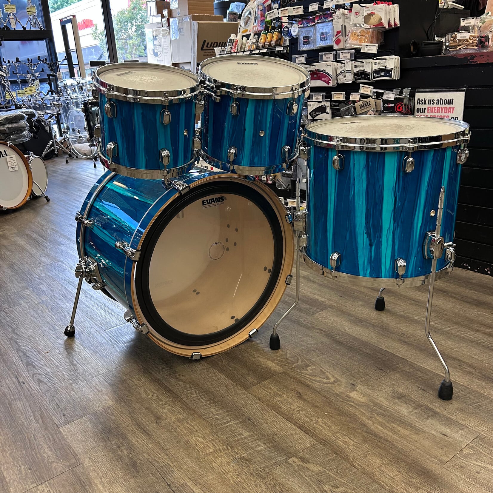 Tama Used Tama Starclassic Performer Maple/Birch Shell Pack 10/12/16/22