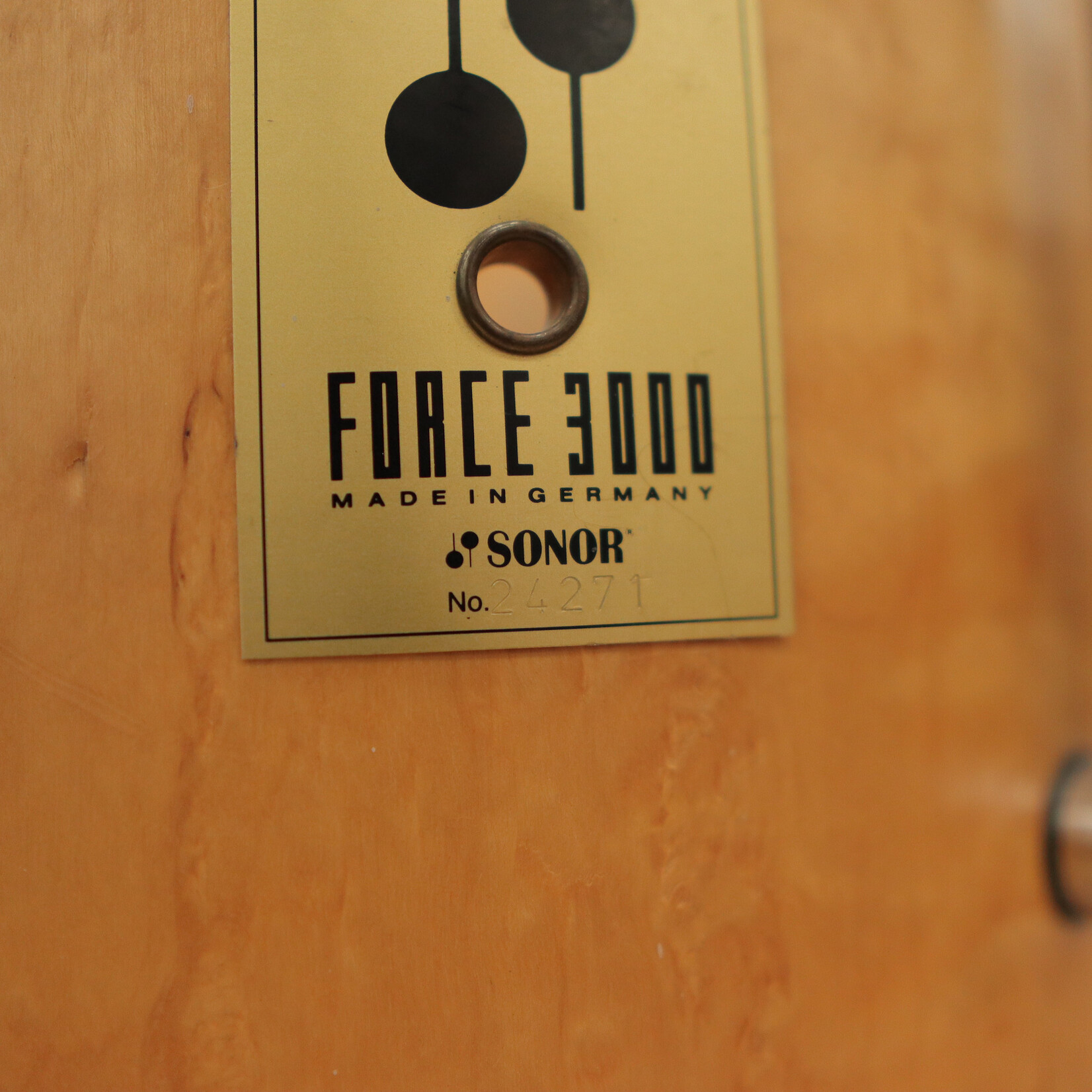 Sonor Used Sonor Force 3000 10x12" Scandinavian Birch Tom