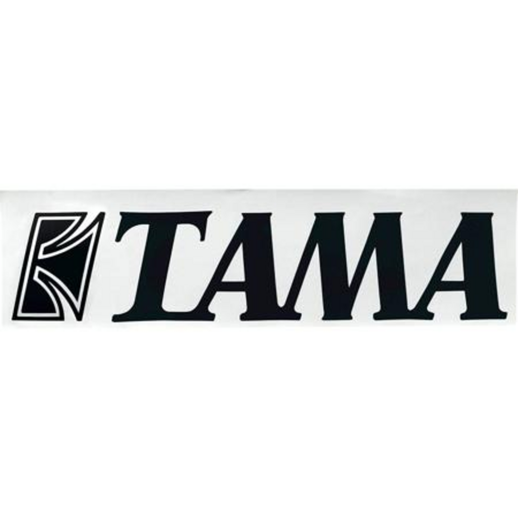 Tama Tama Black Logo Sticker TLS100BK