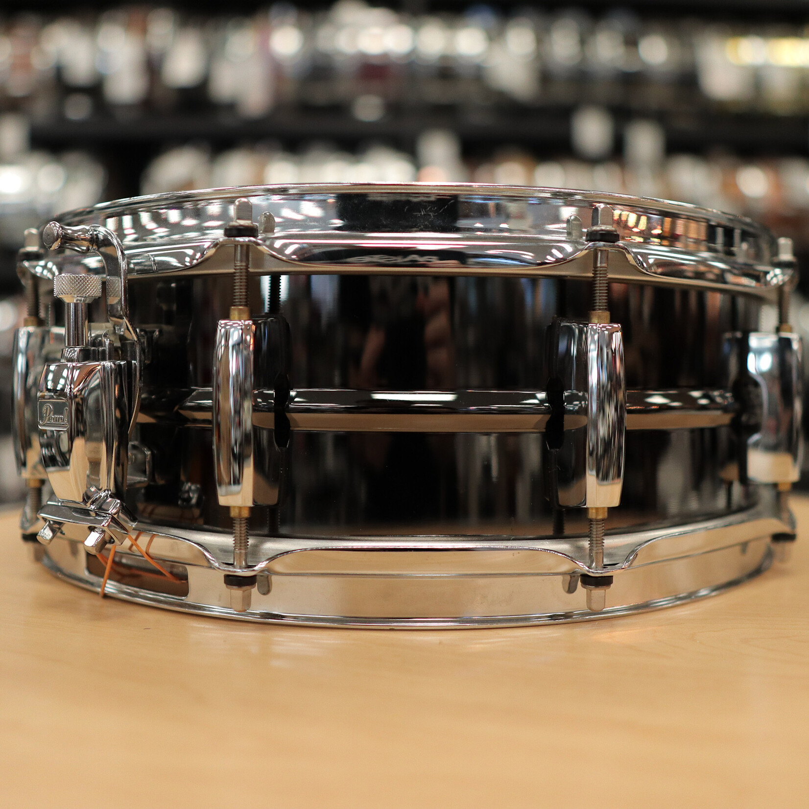 Pearl Pre-Owned Pearl 5x14" Sensitone Elite Brass Snare Drum (Black Nickel over Brass)