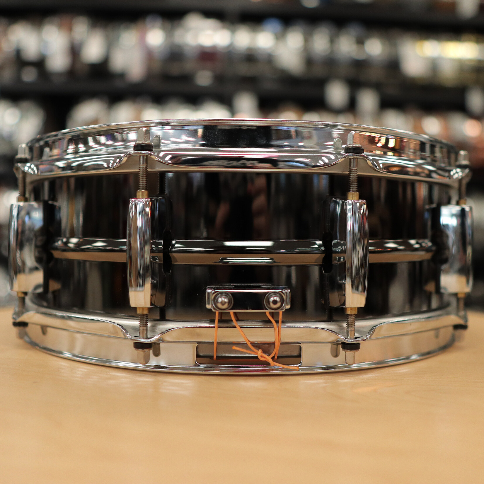 Pearl Pre-Owned Pearl 5x14" Sensitone Elite Brass Snare Drum (Black Nickel over Brass)