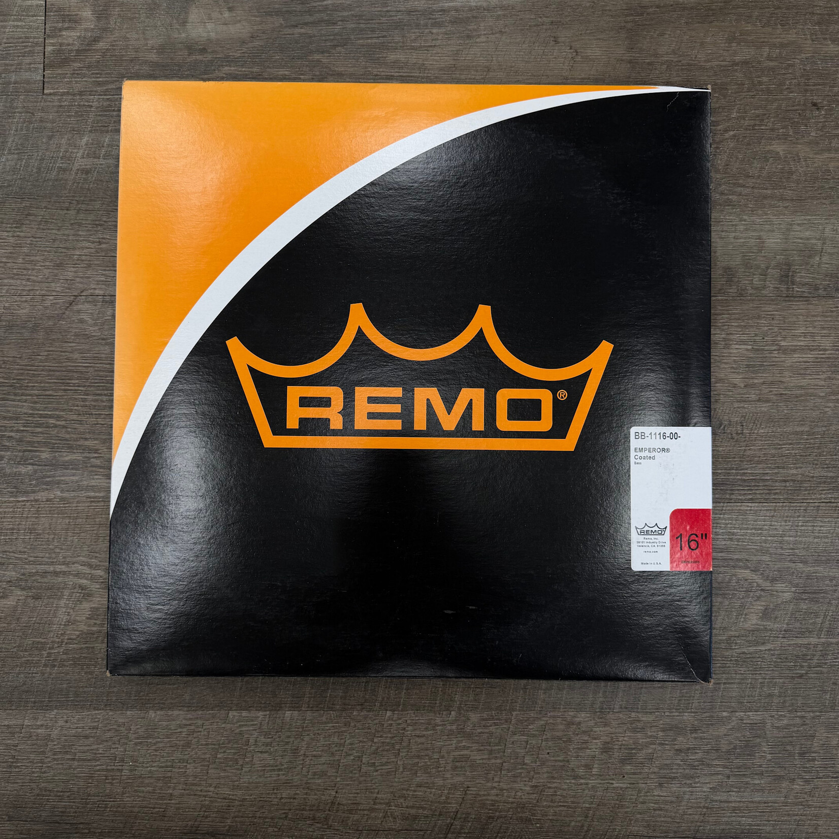 Remo NOS Remo Emperor Coated 16" Bass Drum Head