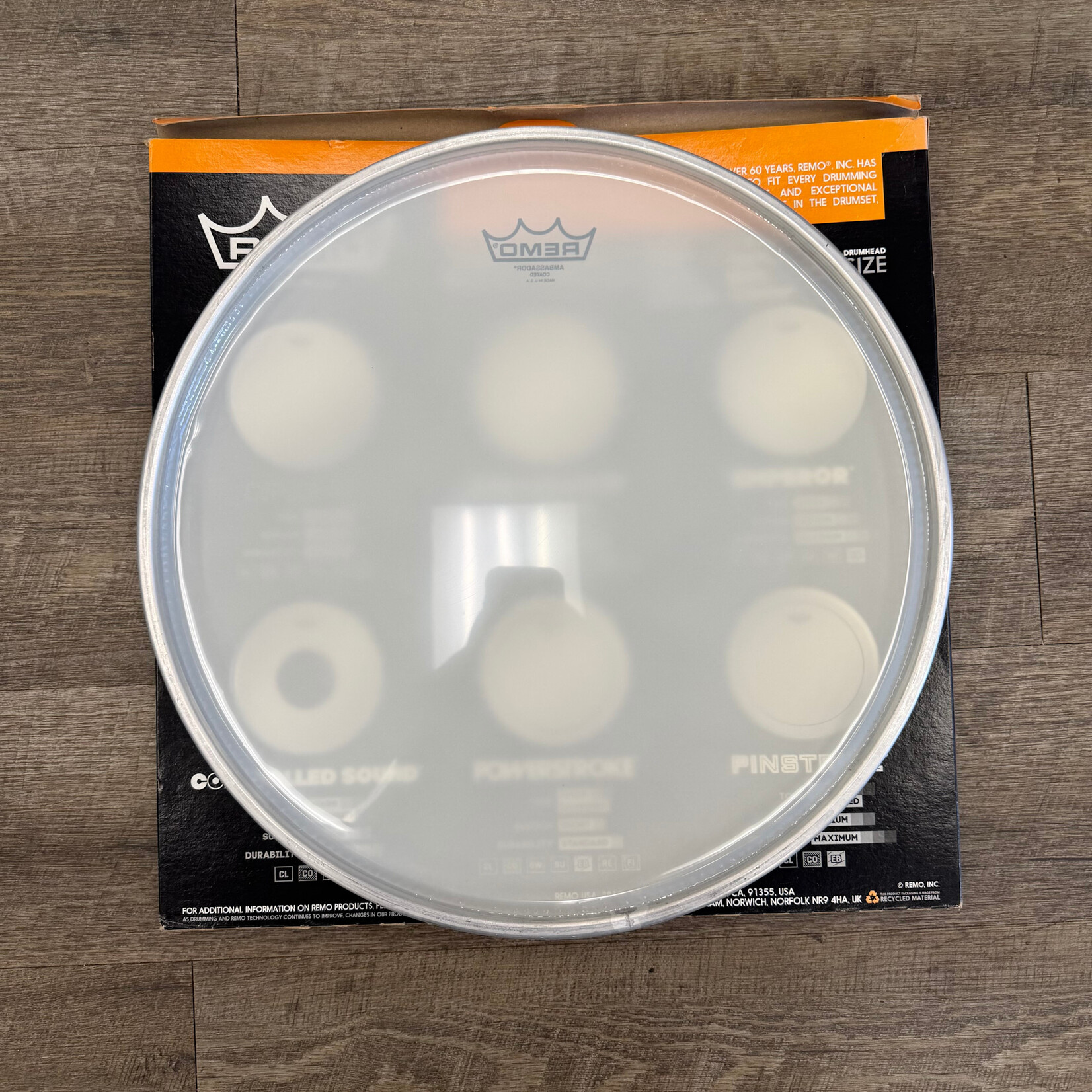 Remo NOS Remo Ambassador Coated Bass Drumhead, 16" BR-1116-00