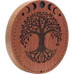 Meinl Meinl 10" Rain Disk, Stream Sound, Moon Phases & Tree of Life Carving - RDS10MTOL