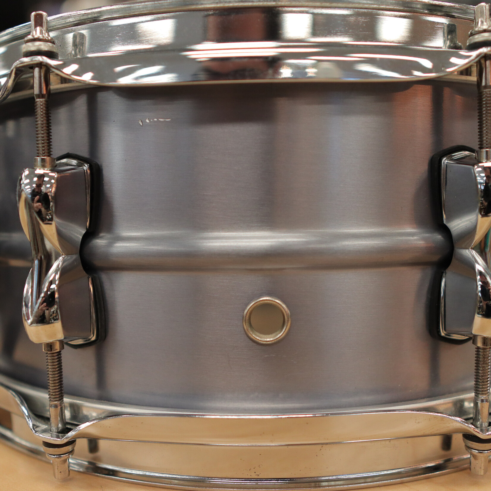 Tama Pre-Owned Tama S.L.P. Classic Dry Aluminum 5.5x14" Snare Drum LAL1455