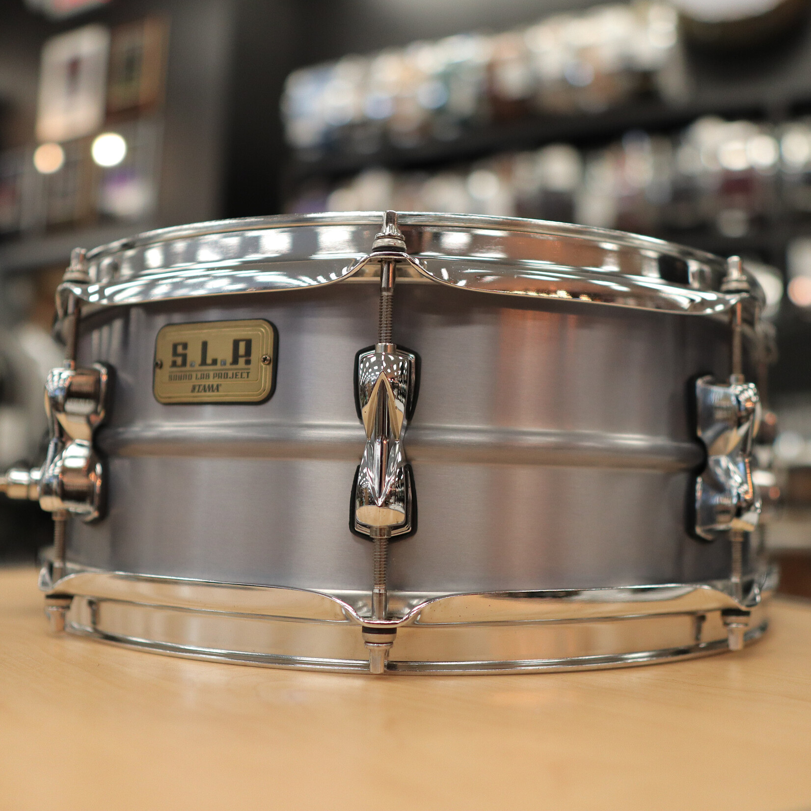 Tama Pre-Owned Tama S.L.P. Classic Dry Aluminum 5.5x14" Snare Drum LAL1455