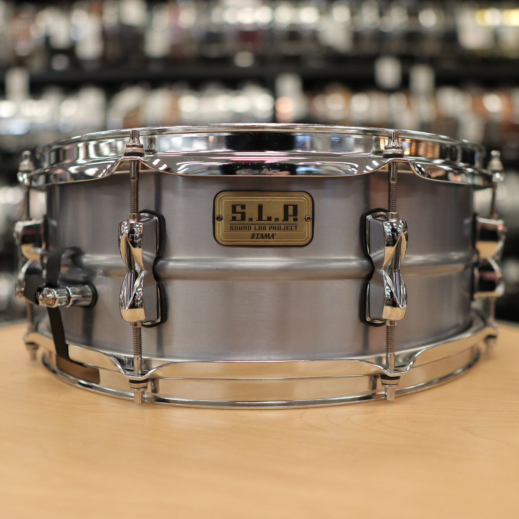 Tama Pre-Owned Tama S.L.P. Classic Dry Aluminum 5.5x14" Snare Drum LAL1455