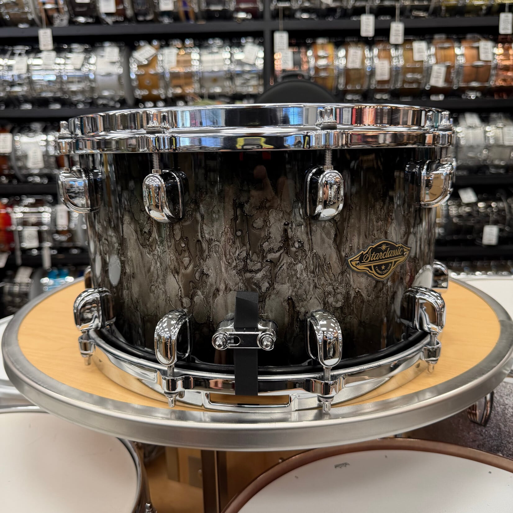 Tama Tama Starclassic Walnut/Birch 8x14" Snare Drum (Molten Platinum Burst) WBSS148-MPB