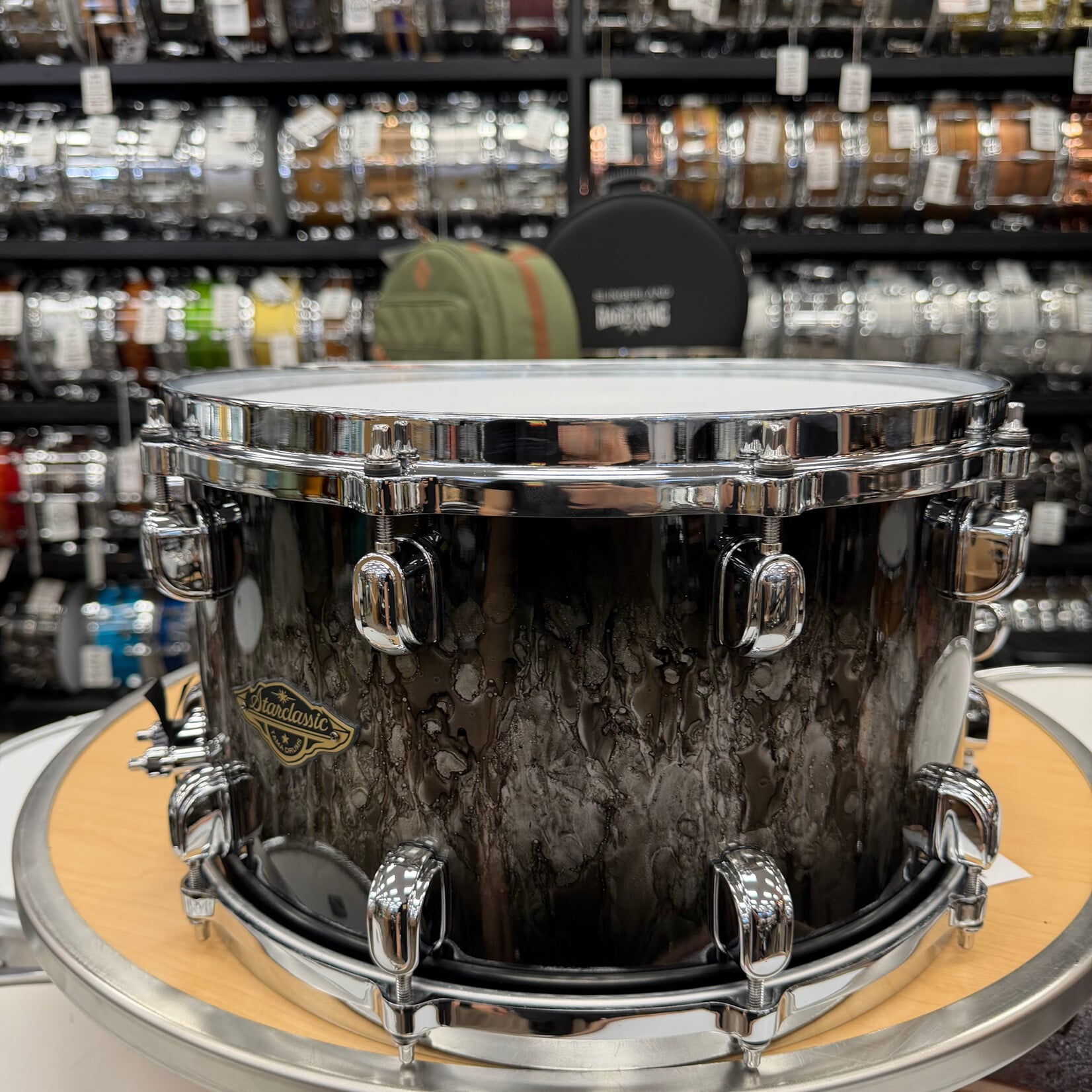 Tama Tama Starclassic Walnut/Birch 8x14" Snare Drum (Molten Platinum Burst) WBSS148-MPB