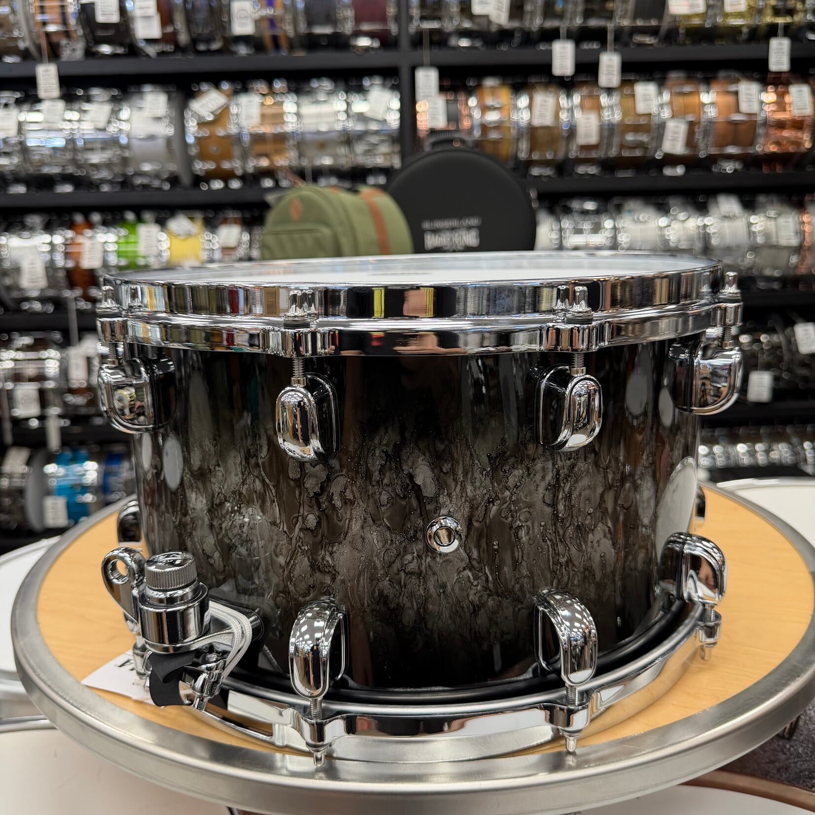 Tama Tama Starclassic Walnut/Birch 8x14" Snare Drum (Molten Platinum Burst) WBSS148-MPB